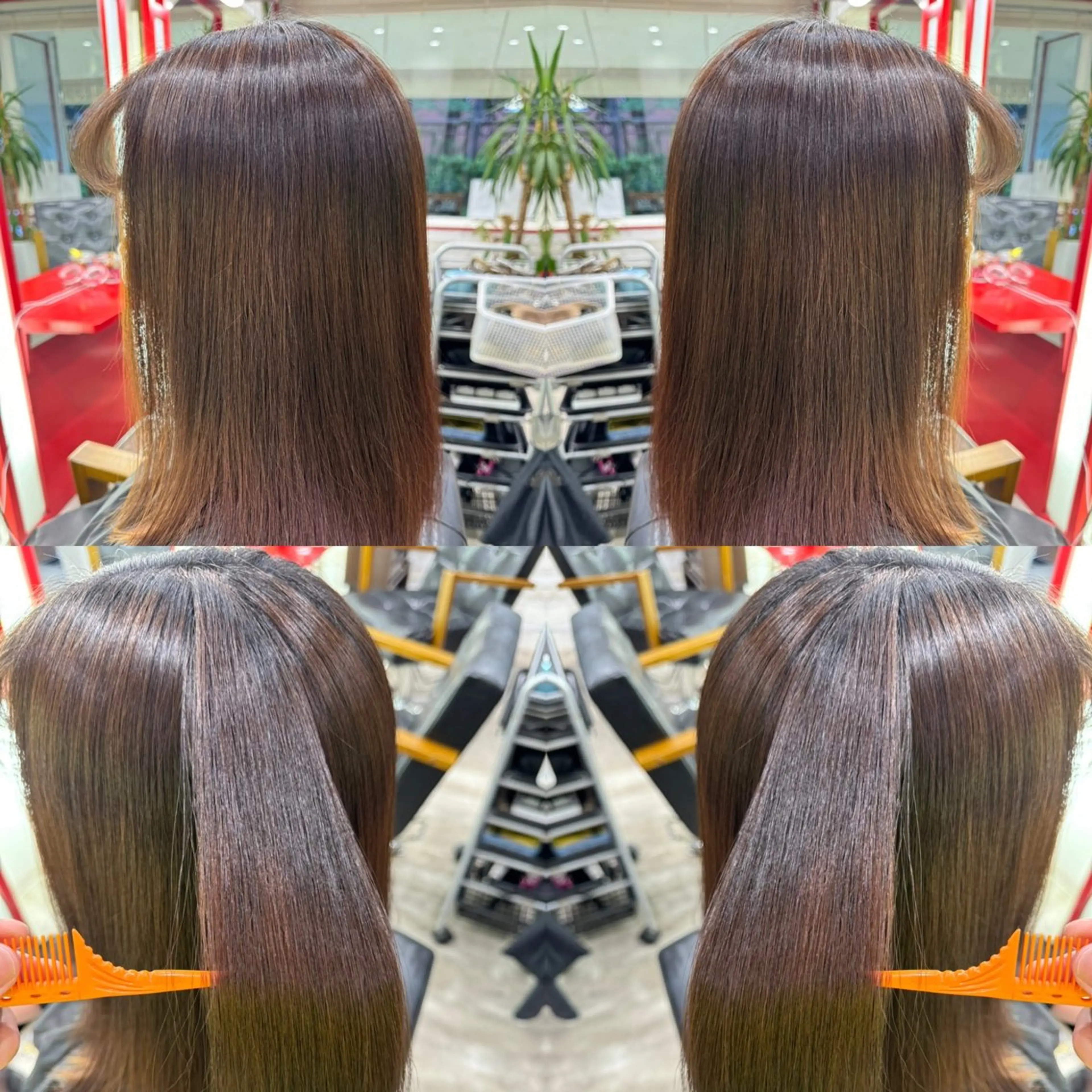 ロング トリートメント 🌈推し色派手髪 ハイトーンShinのヘアスタイル