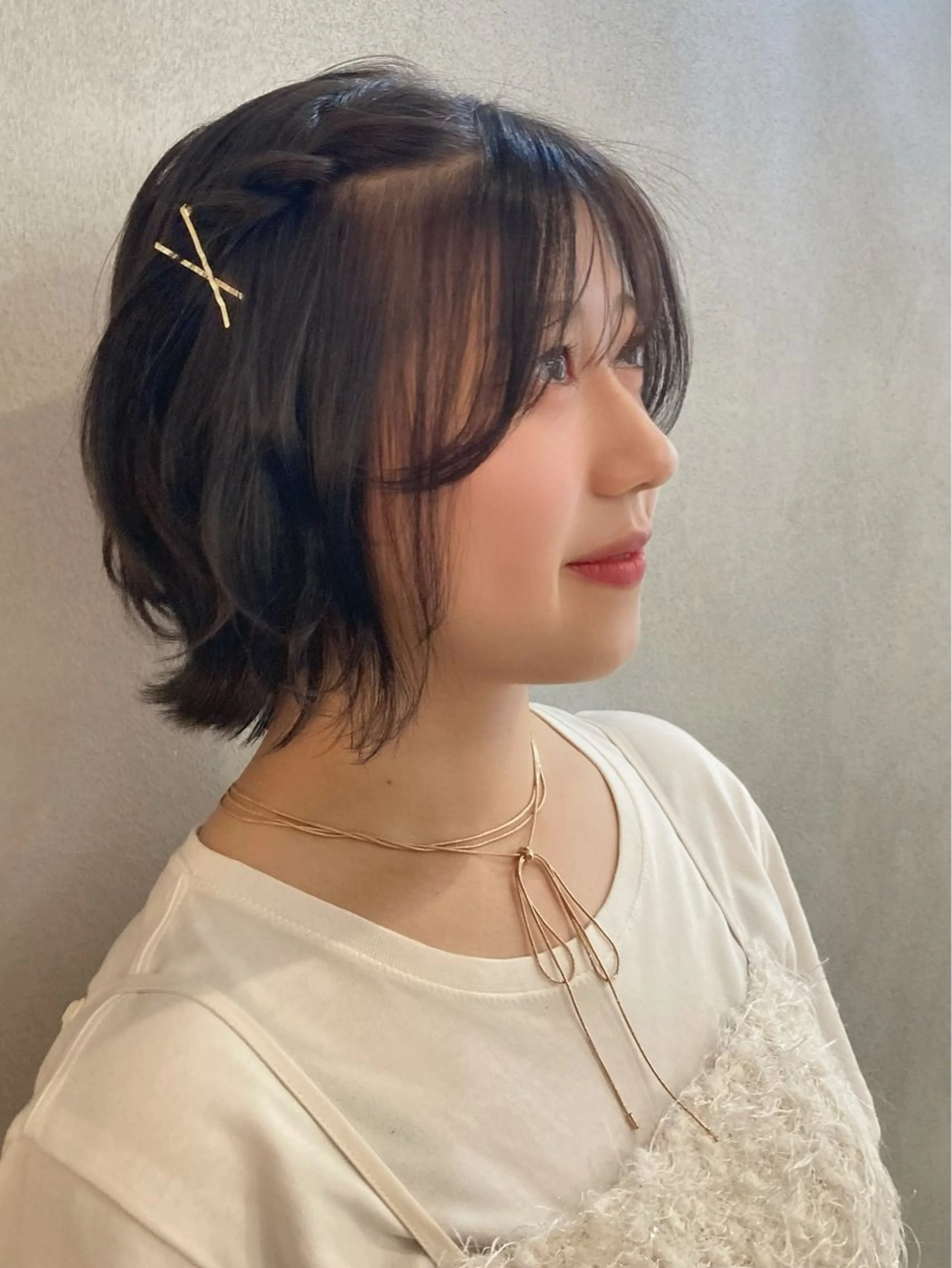 ショート ボブ レイヤーカット See. REINのヘアスタイル