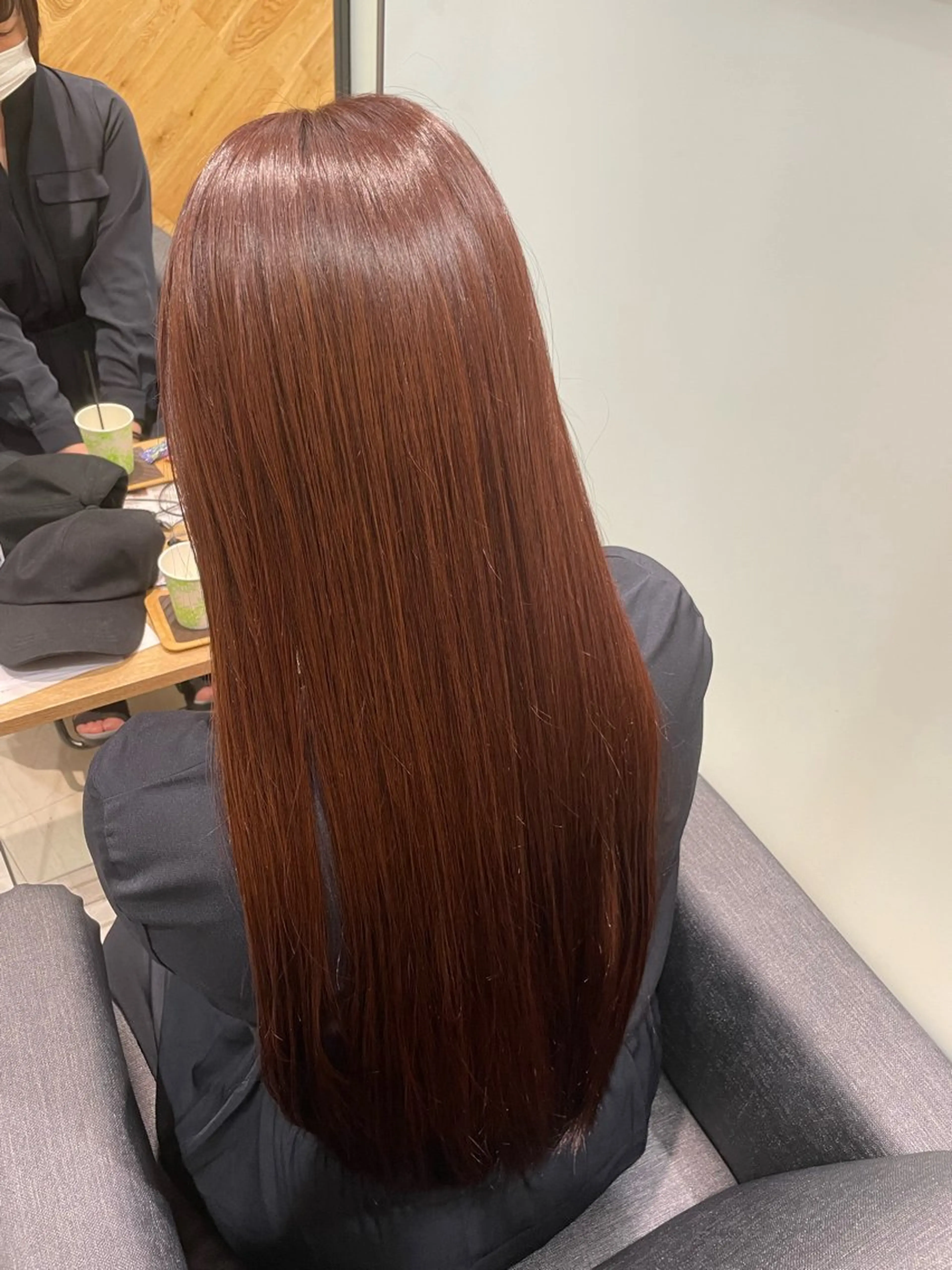 ロング カラー カット ヘアカラー トリートメント unique RINNEのヘアスタイル