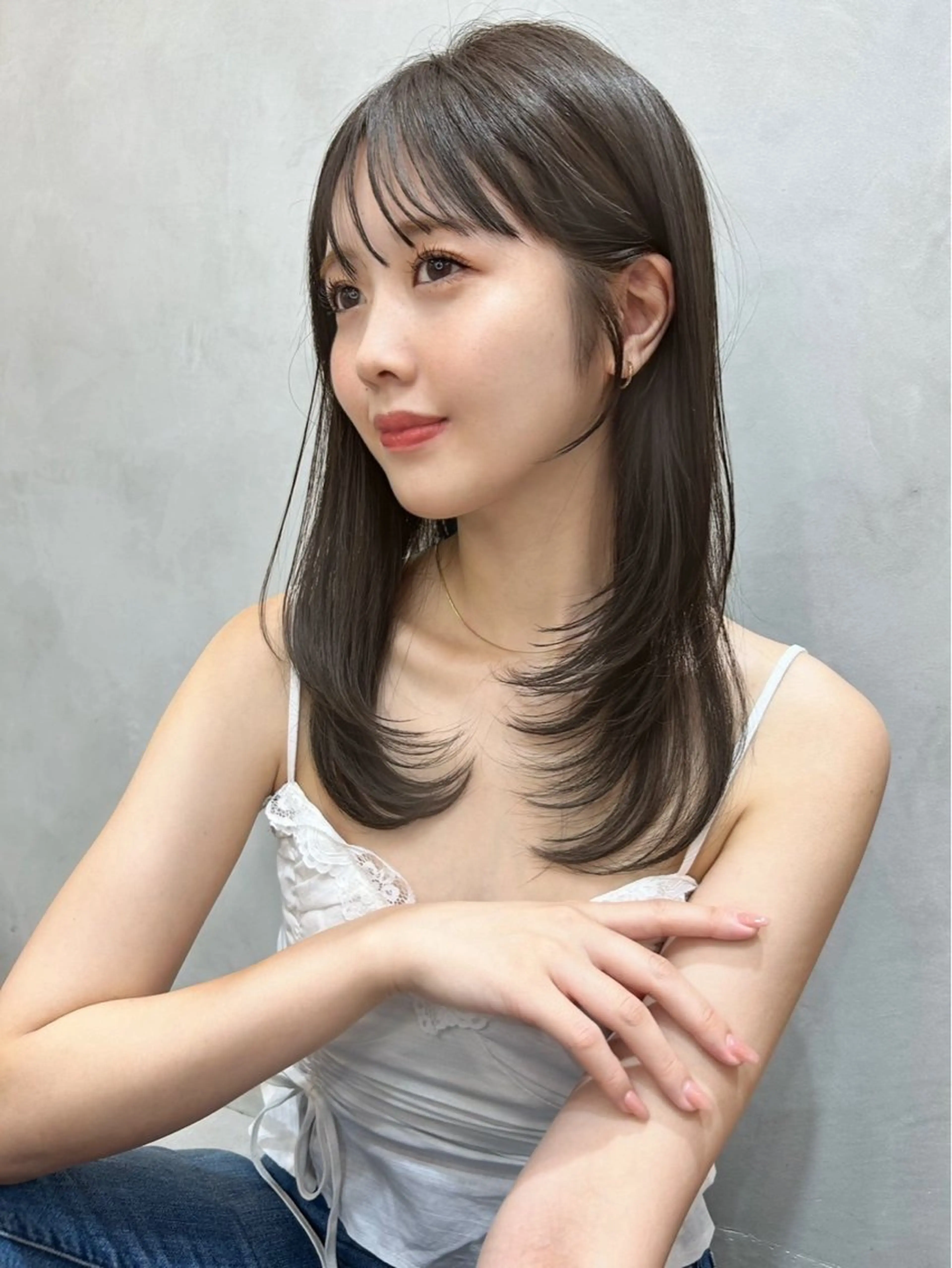 ロング レイヤーカット ♥️似合わせボブ/ 縮毛矯正/大和田拓夢のヘアスタイル