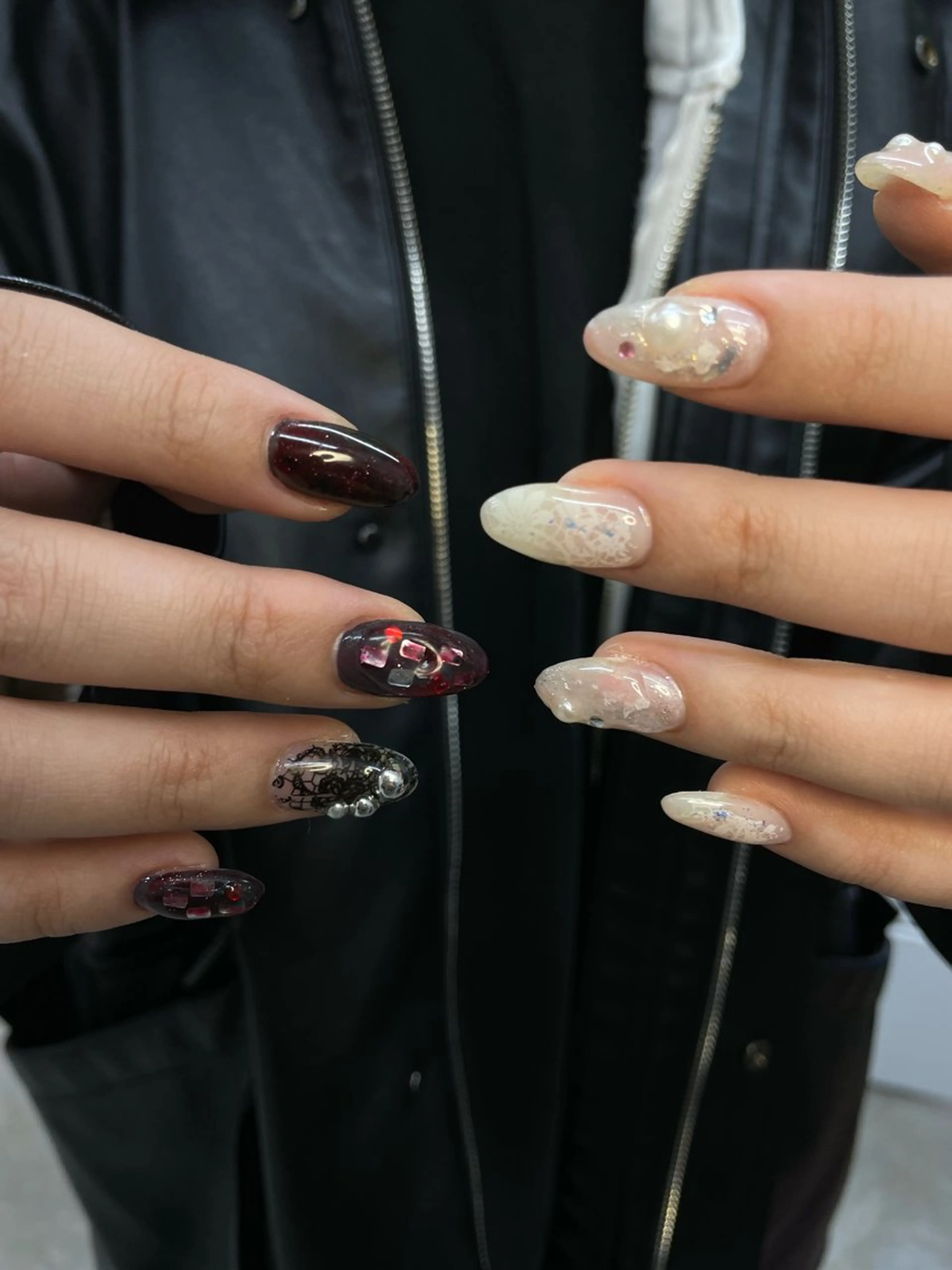 ネイル ハンドネイル ひめか🫁 推し概念・個性派のネイルデザイン