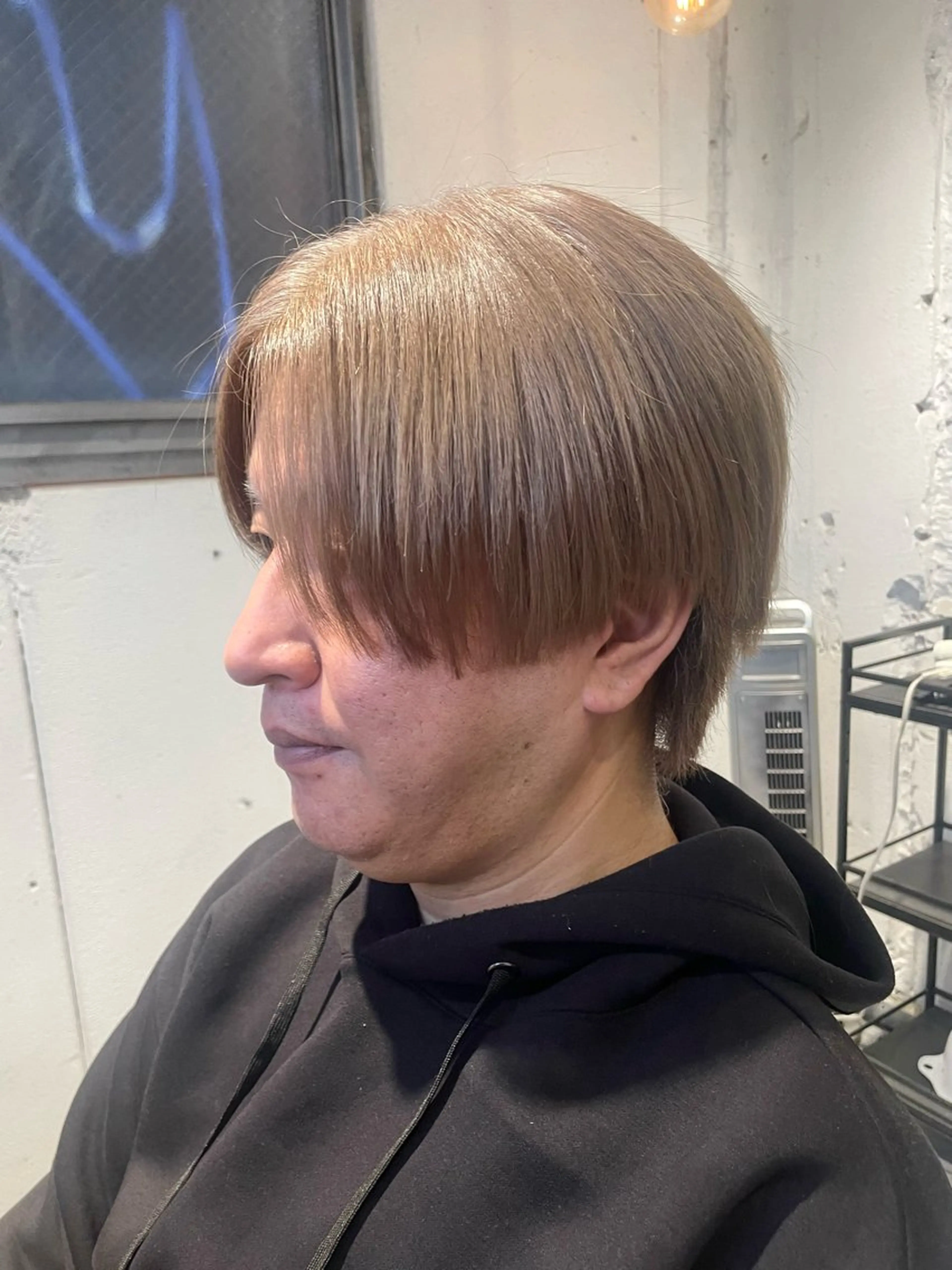 カラー メンズ ヘアカラー トリートメント メンズ/ハイトーン 【yoshiki】のヘアスタイル