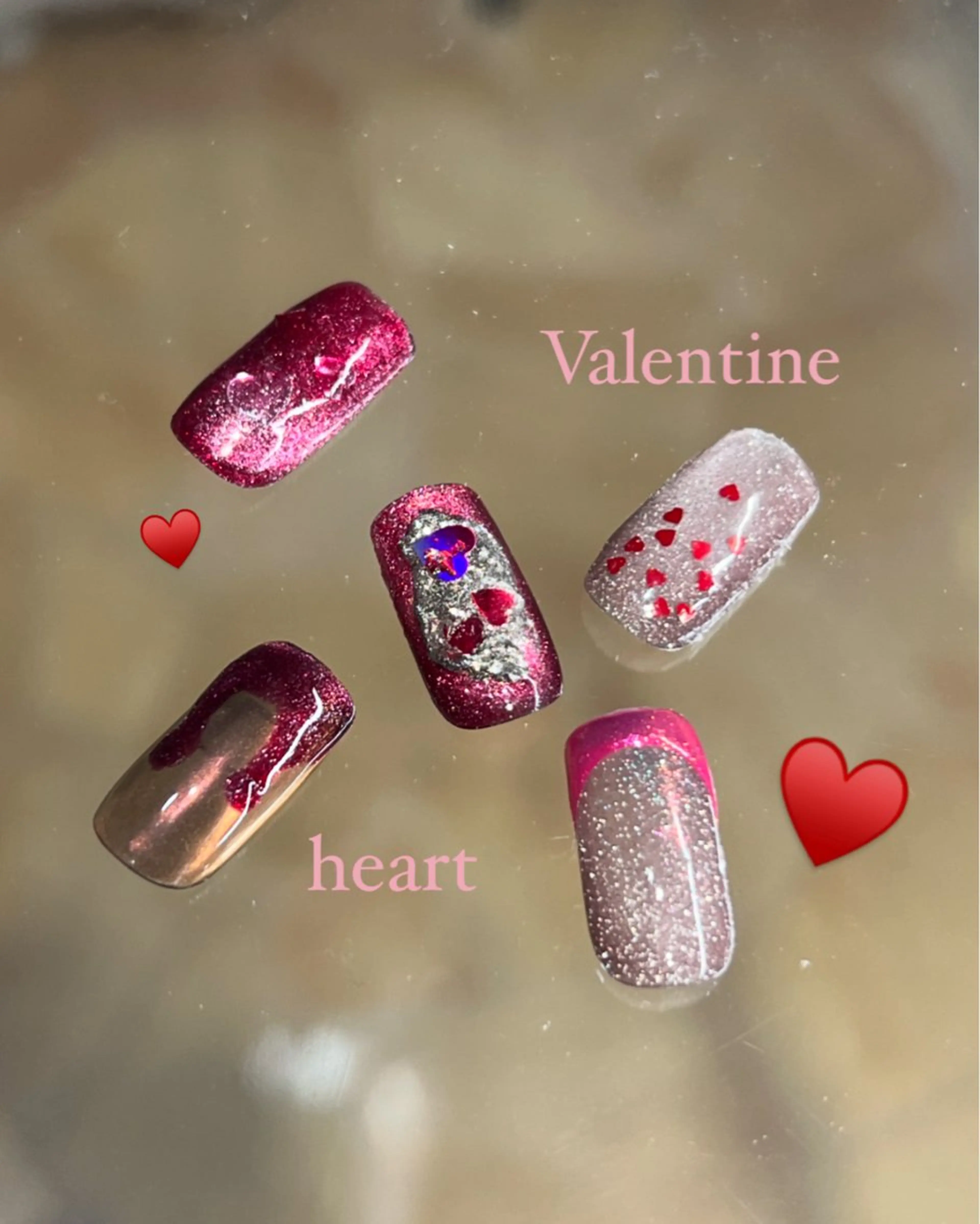 ネイル 持ち込み ハンドネイル Luann nail Sakiのネイルデザイン