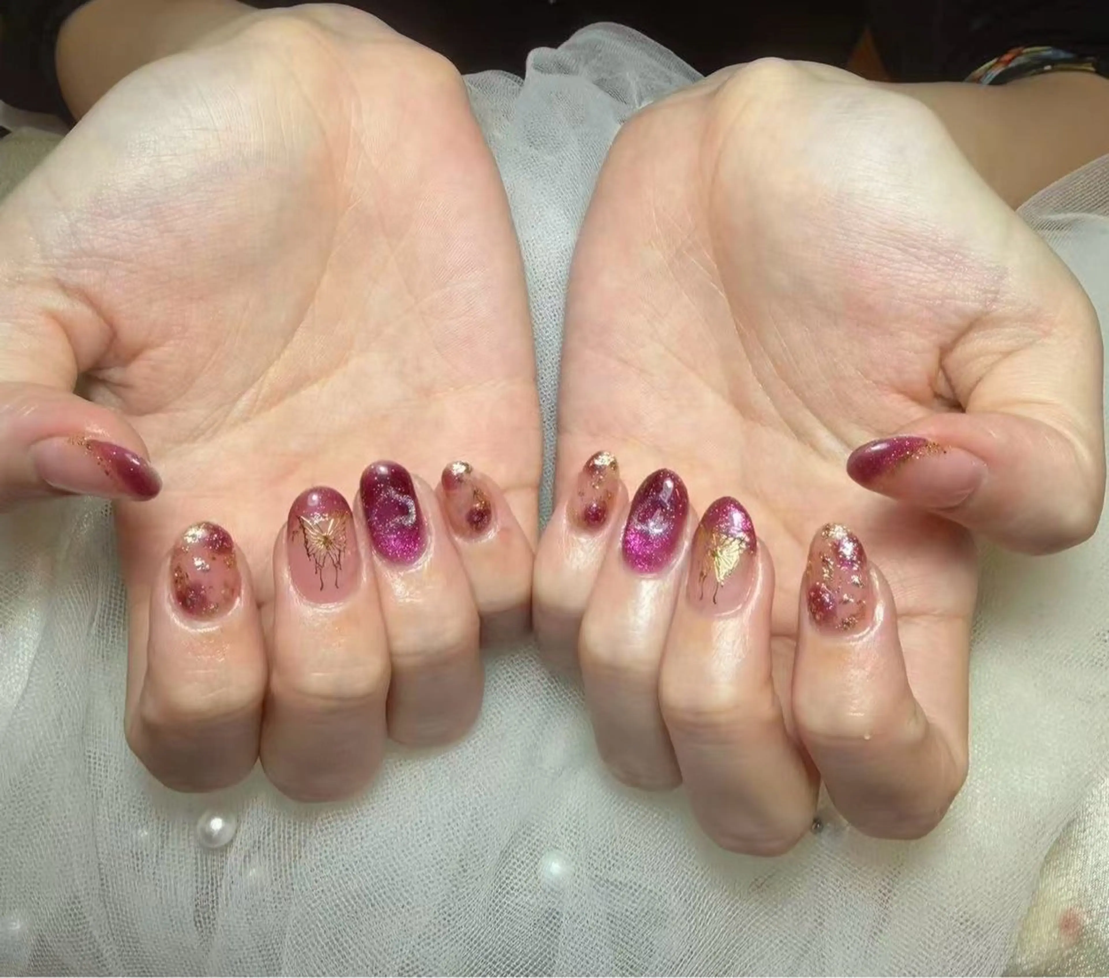 ネイル ハンドネイル リセス 高田馬場💎のネイルデザイン