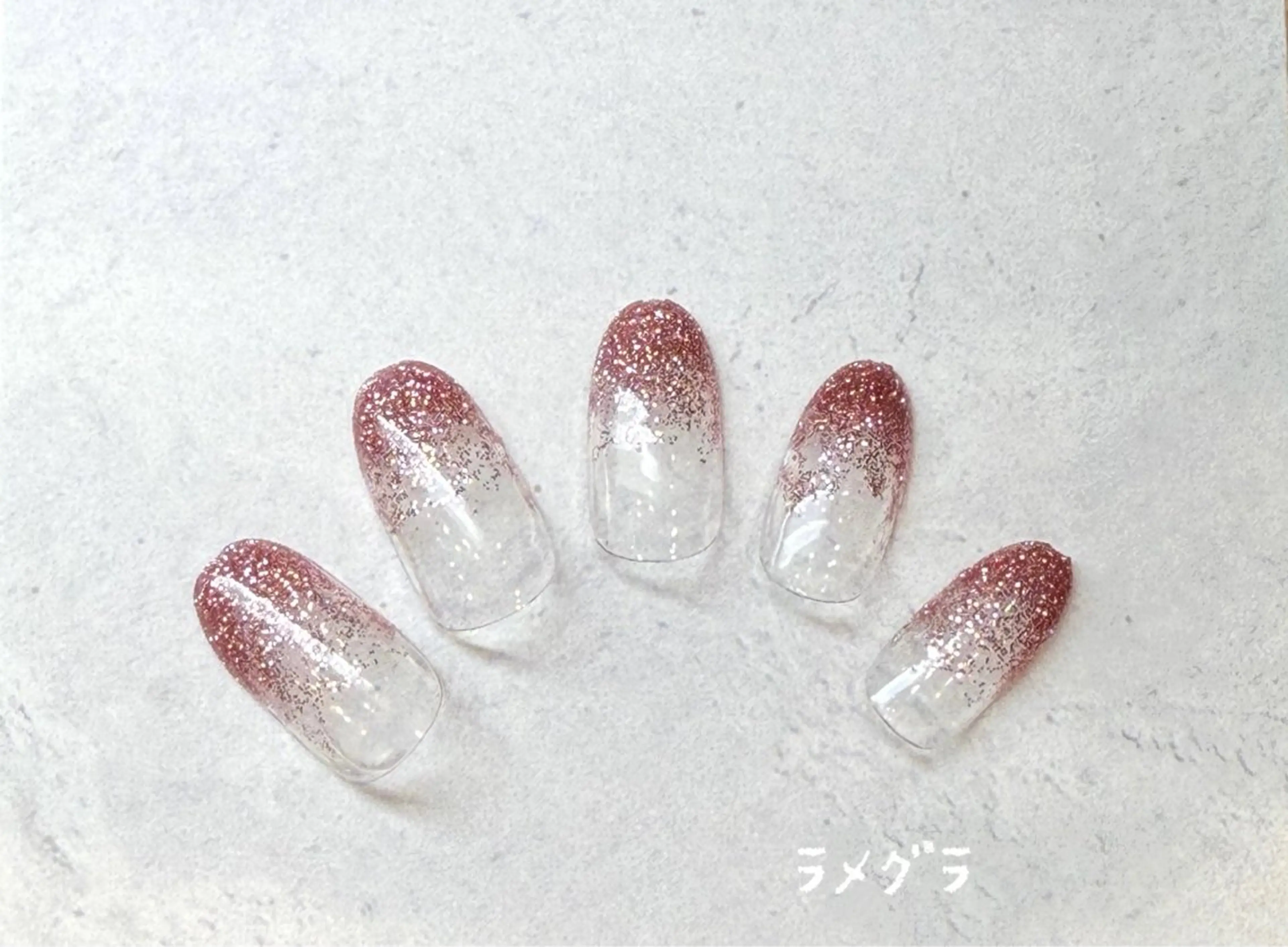 🌼スキルアップ/ハンド🌼ラメグラ色変更🆗オフ込み¥4000の写真