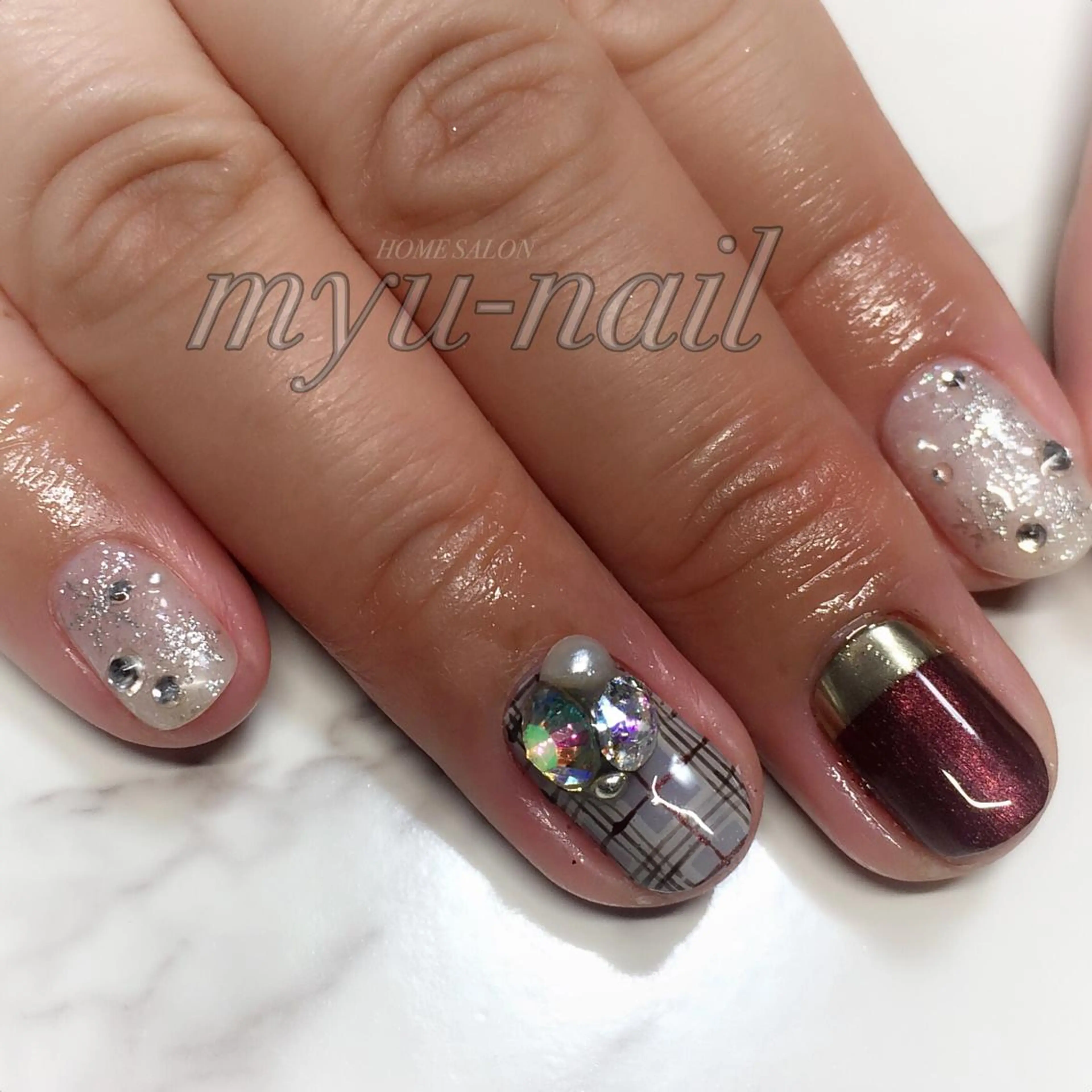 ネイル ホームサロン myu-nailのネイルデザイン