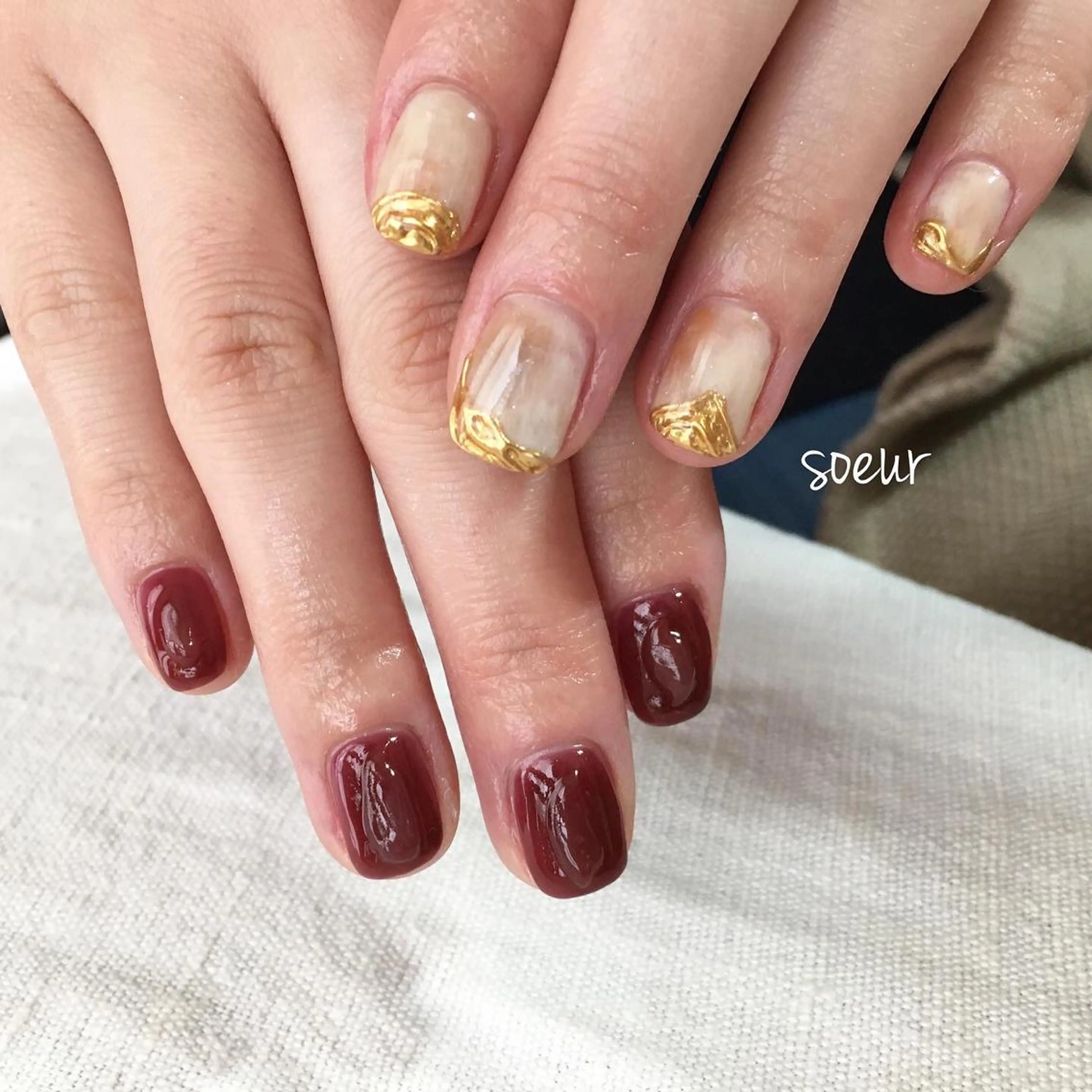 ネイル soeur_ 武蔵浦和のネイルデザイン