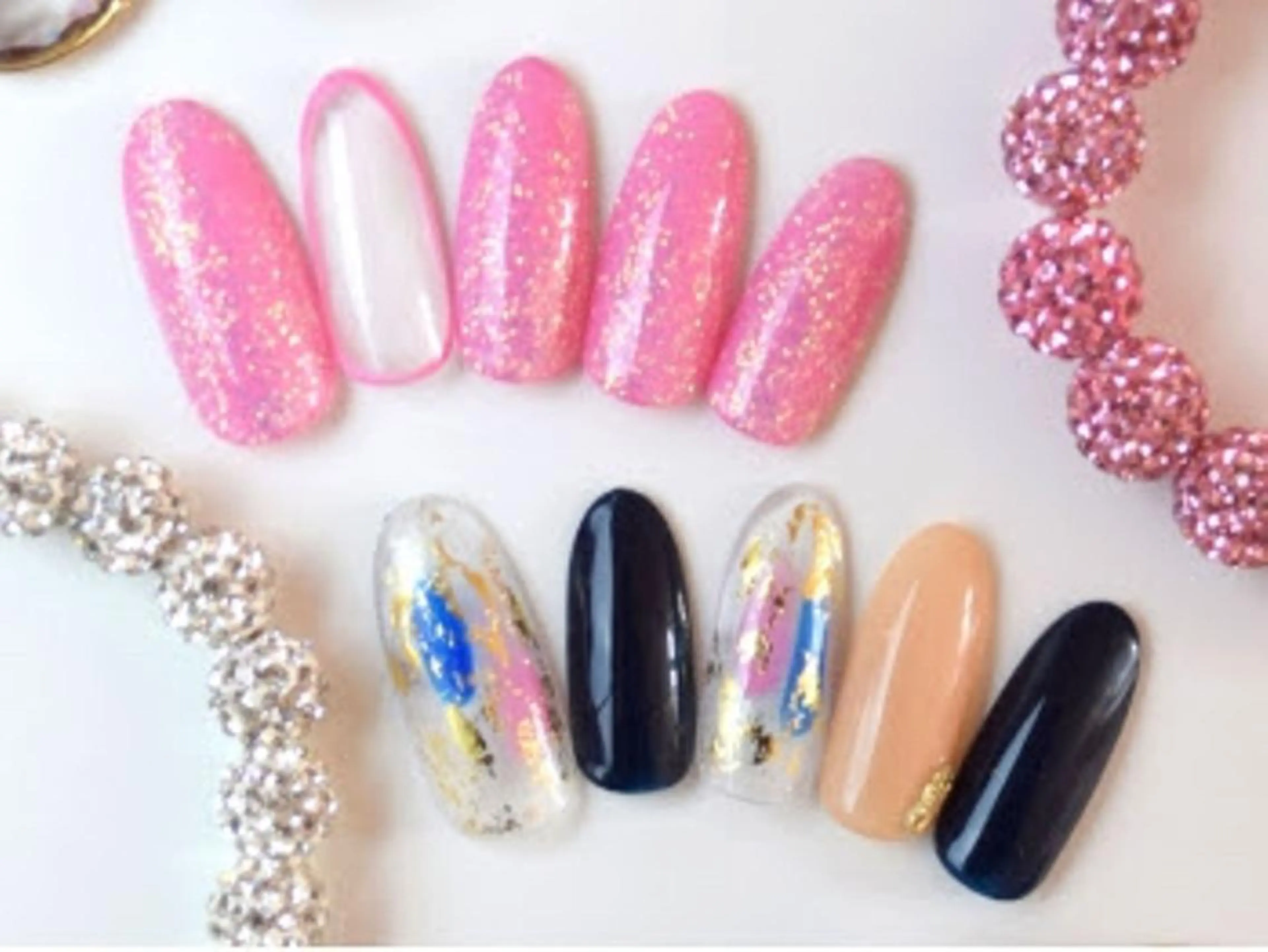 ネイル ラメ(グリッター) ☆Ashliy☆ Mのネイルデザイン