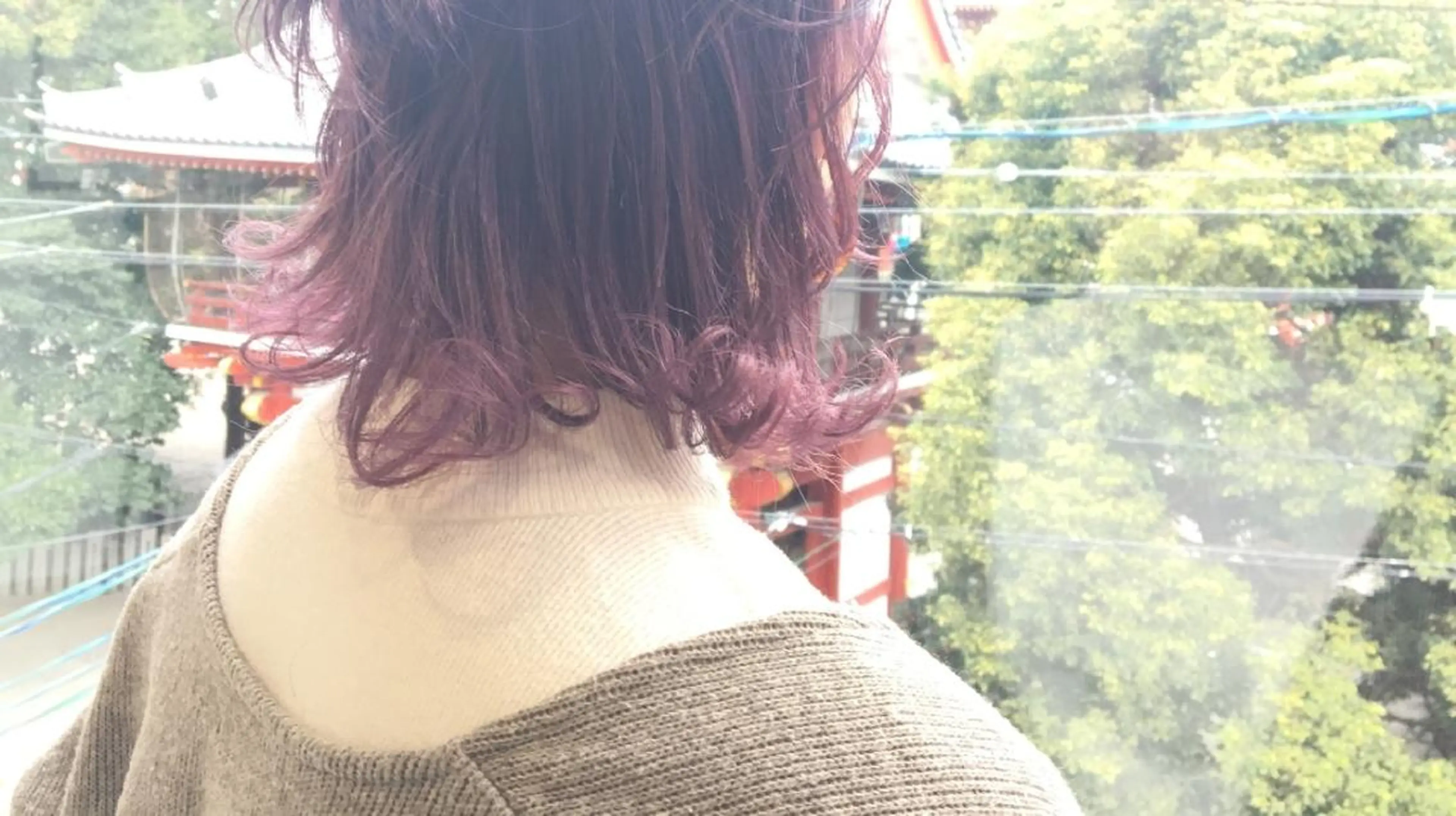 ミディアム カラー ill副店長 立和田純也のヘアスタイル