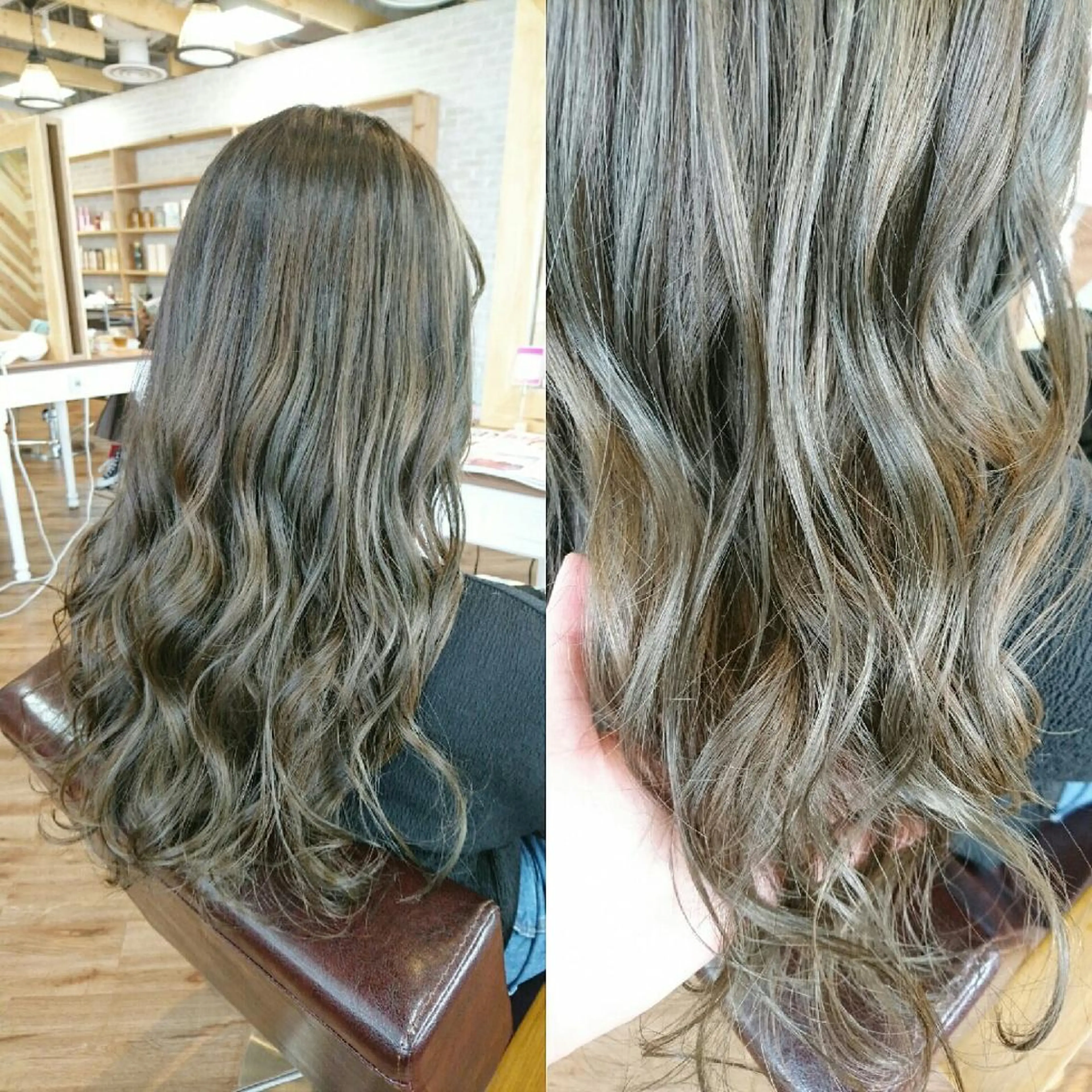 ロング カラー little×PORTO 元町所属・Topstylist ゆきこのヘアスタイル