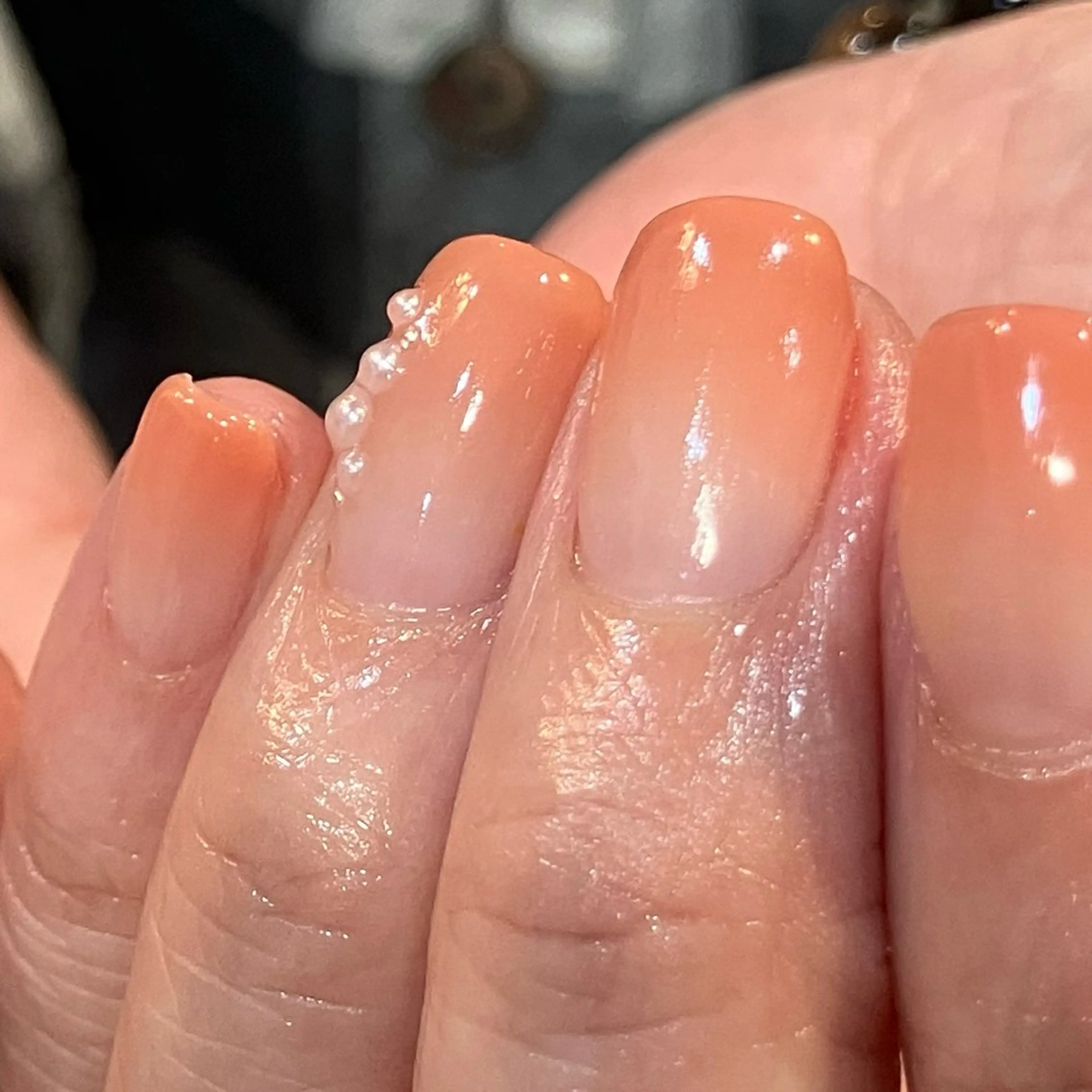 ネイル ジェルネイル グラデーション パラジェル Mayu .のネイルデザイン