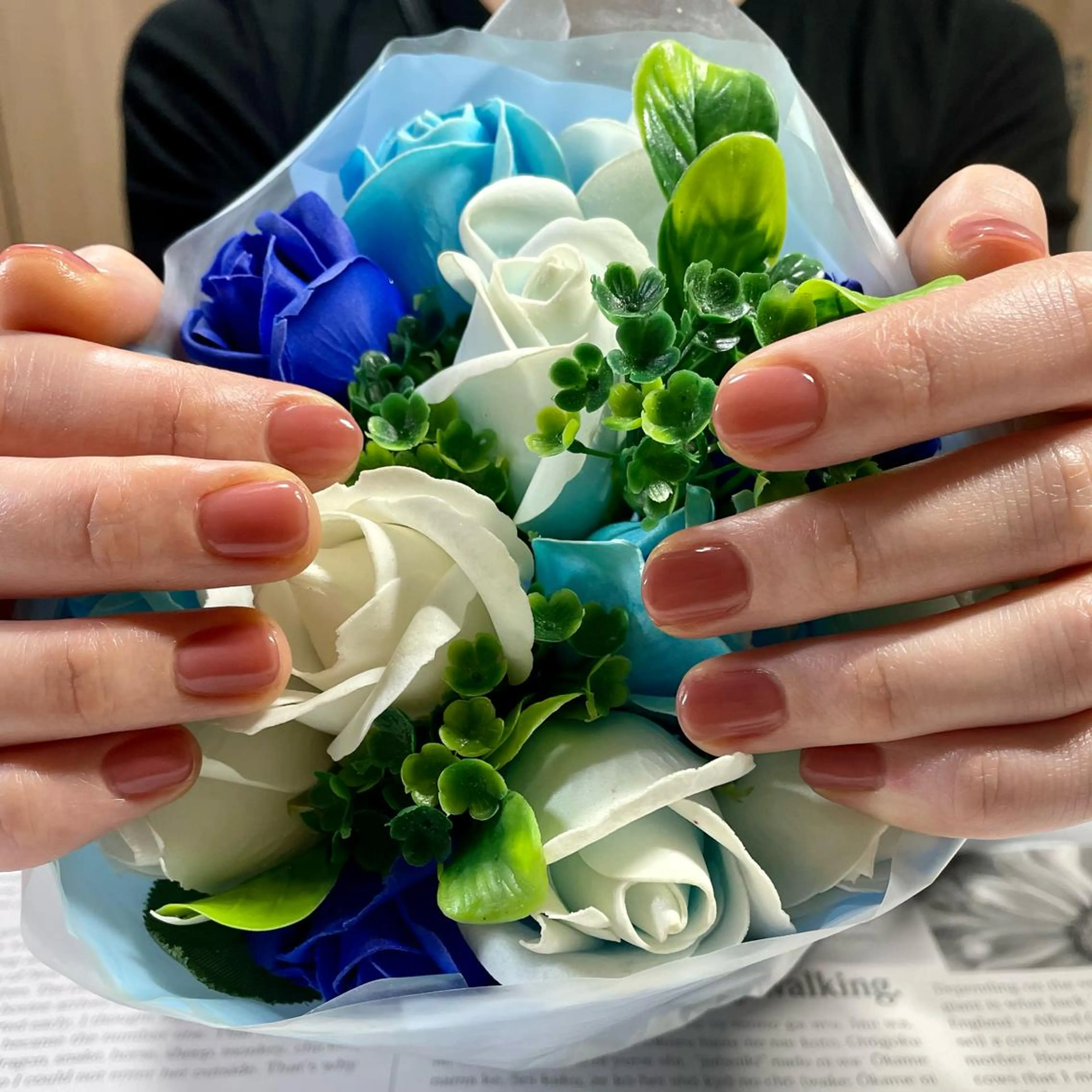 ネイル ワンカラーネイル 奥園 良恵のネイルデザイン