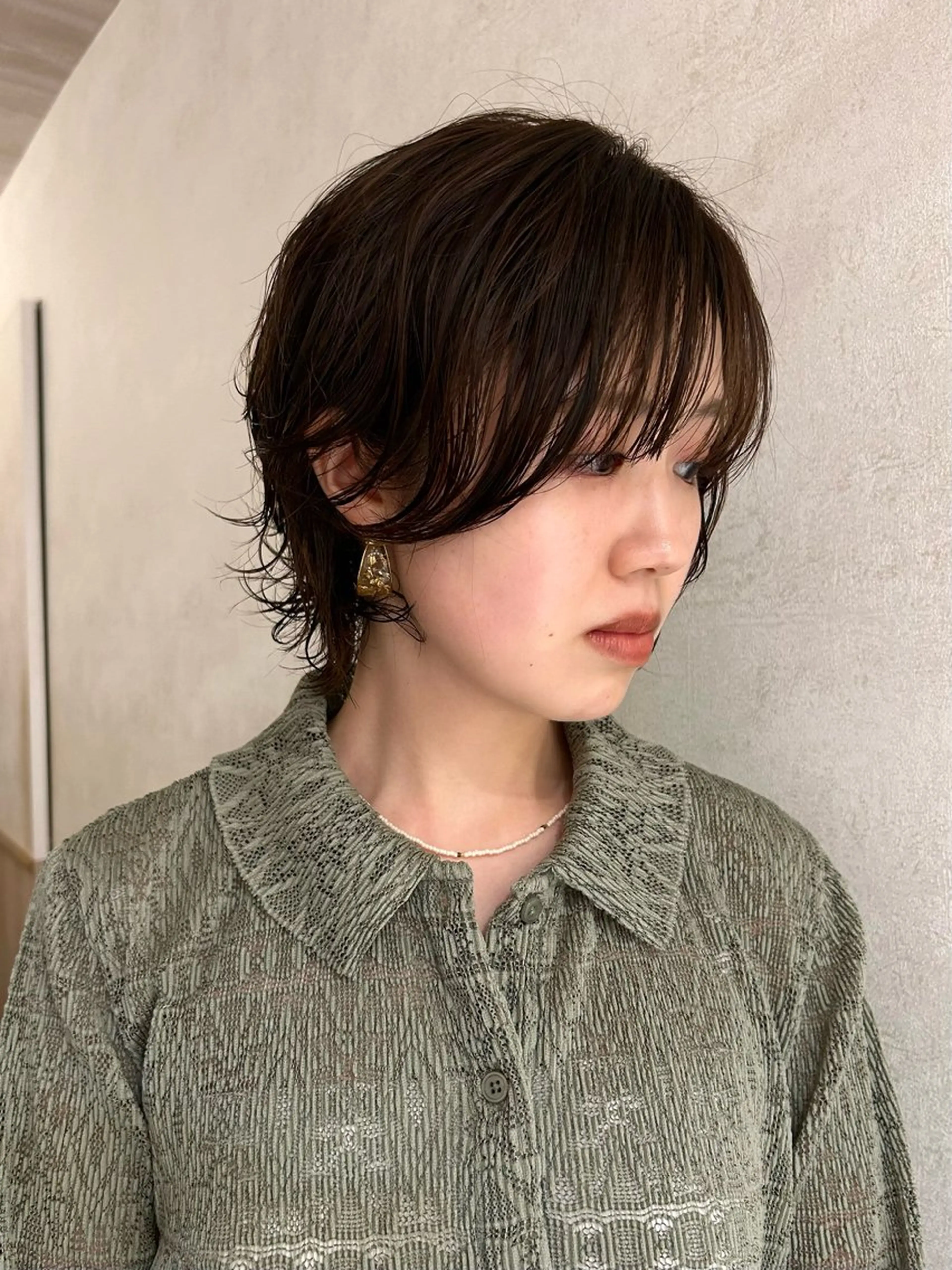 ショート カラー Sora/レイヤー/ 似合わせカラー🤎のヘアスタイル