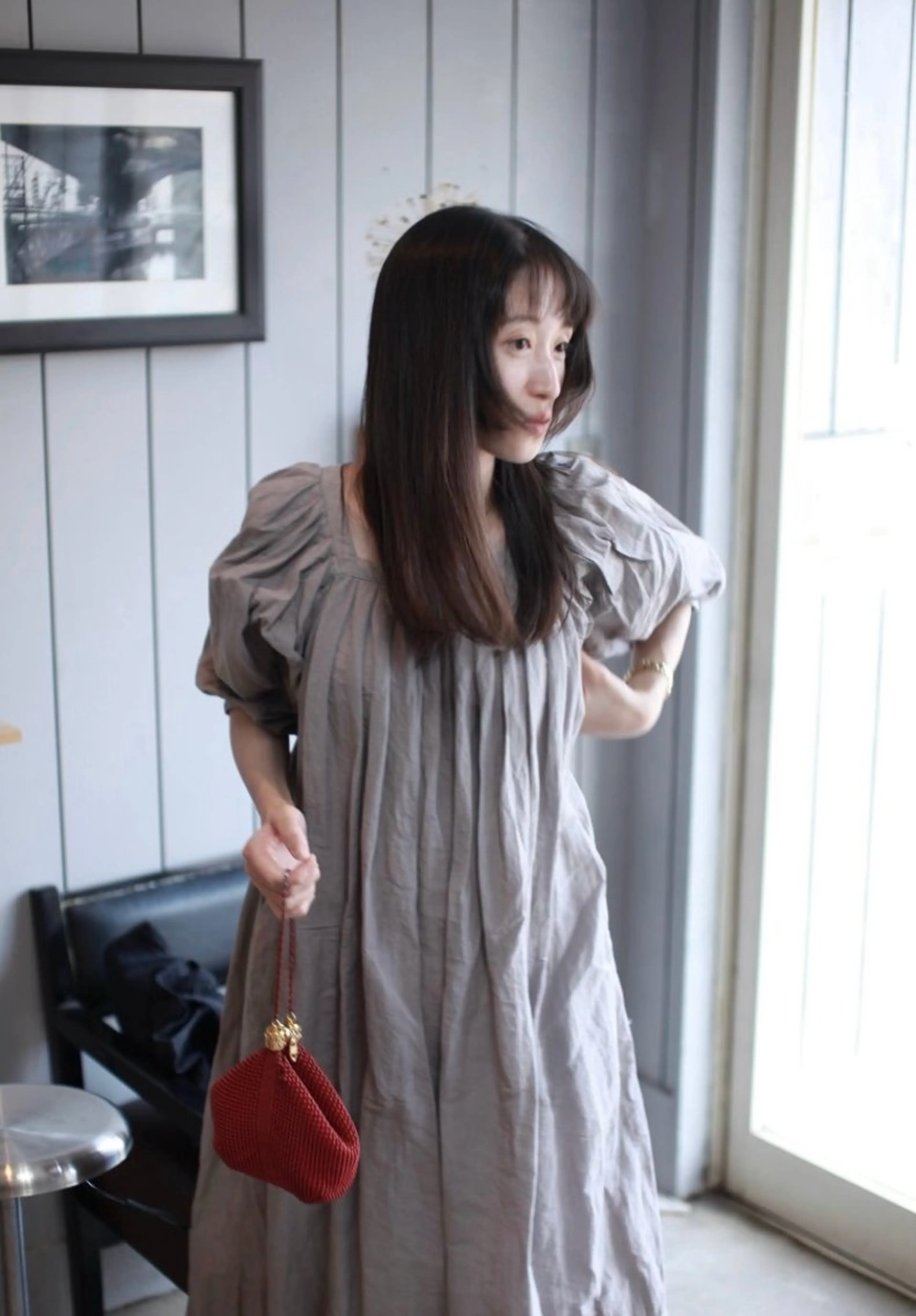 セミロング カット 大西 カズマのヘアスタイル