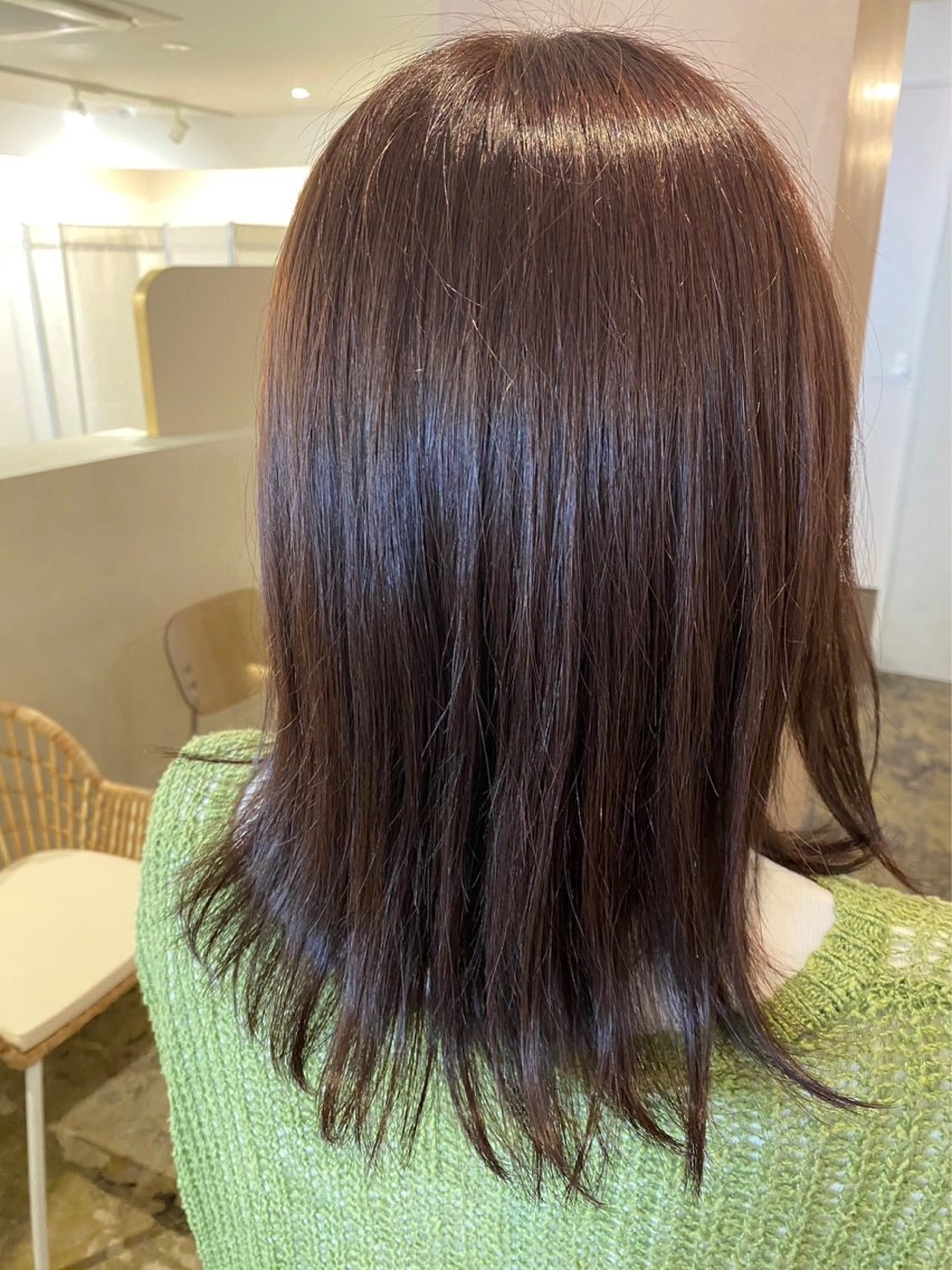 カラー ブラウンカラー ピンクカラー カット ヘアカラー トリートメント モエカ -YUCCA-のヘアスタイル