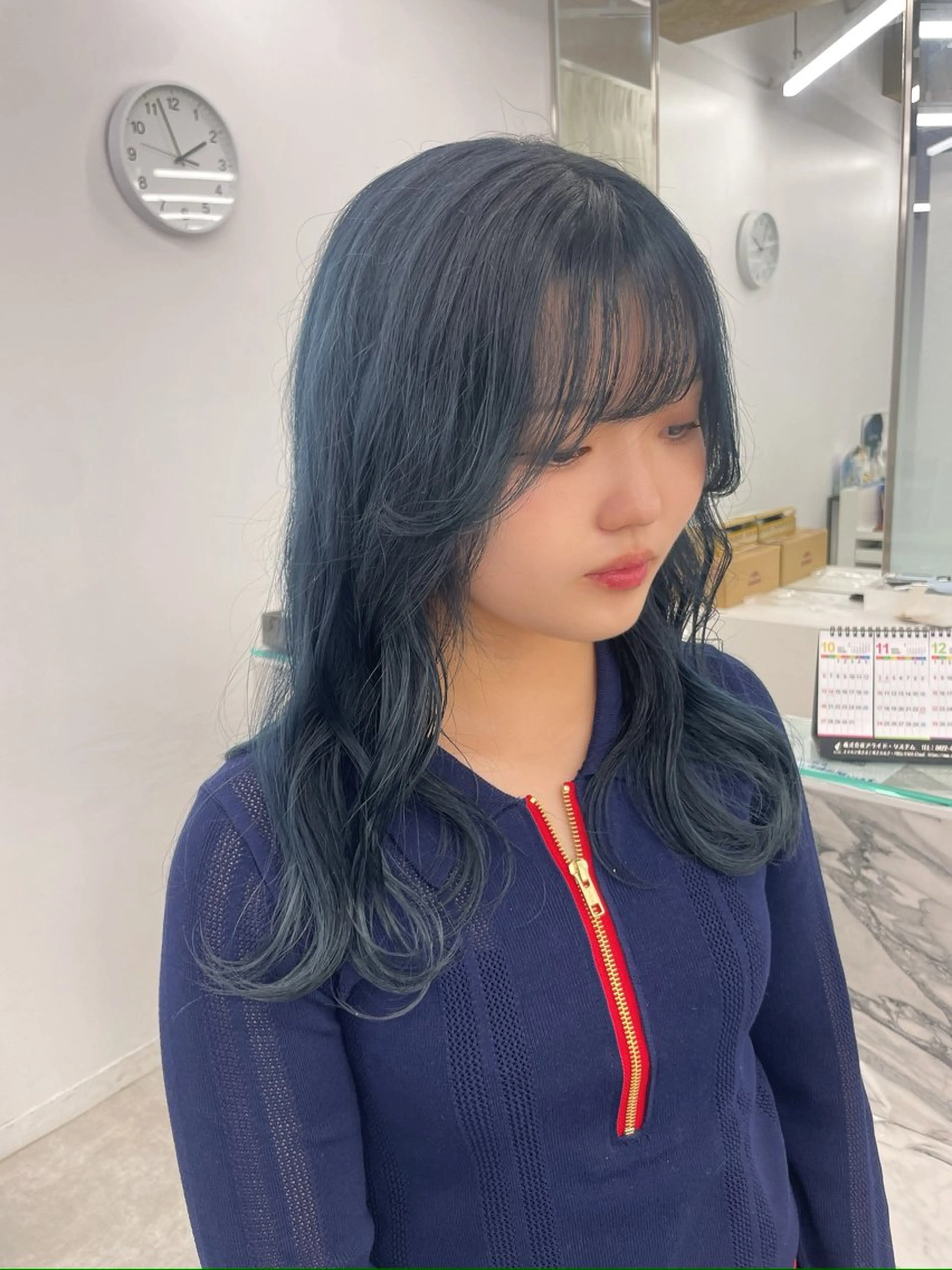 ロング カラー ヘアアレンジ ヘアカラー トリートメント 【Sweep】おじま のぞみのヘアスタイル