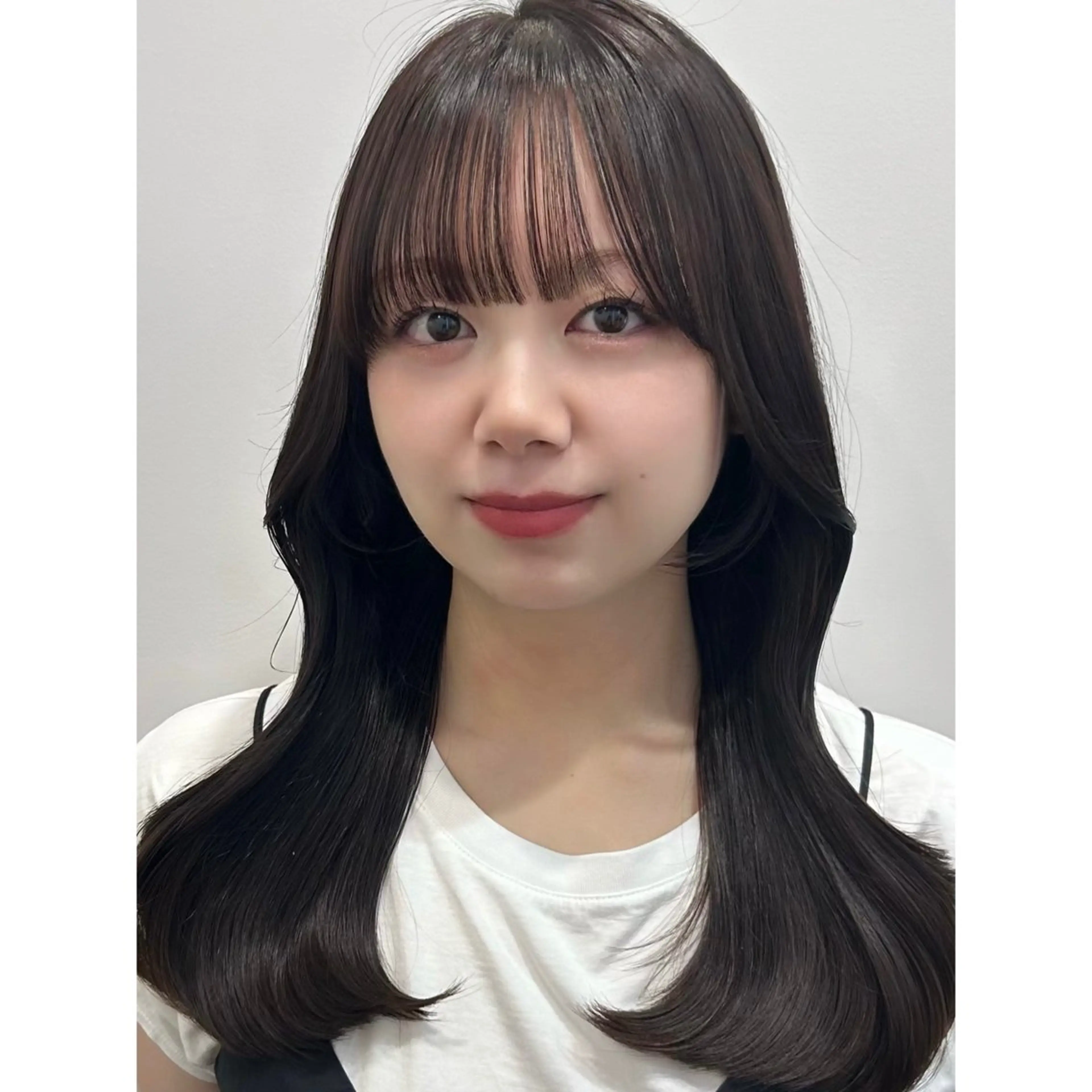 セミロング カラー カット ヘアカラー トリートメント レイヤー/艶カラー/ Natsuho💞のヘアスタイル