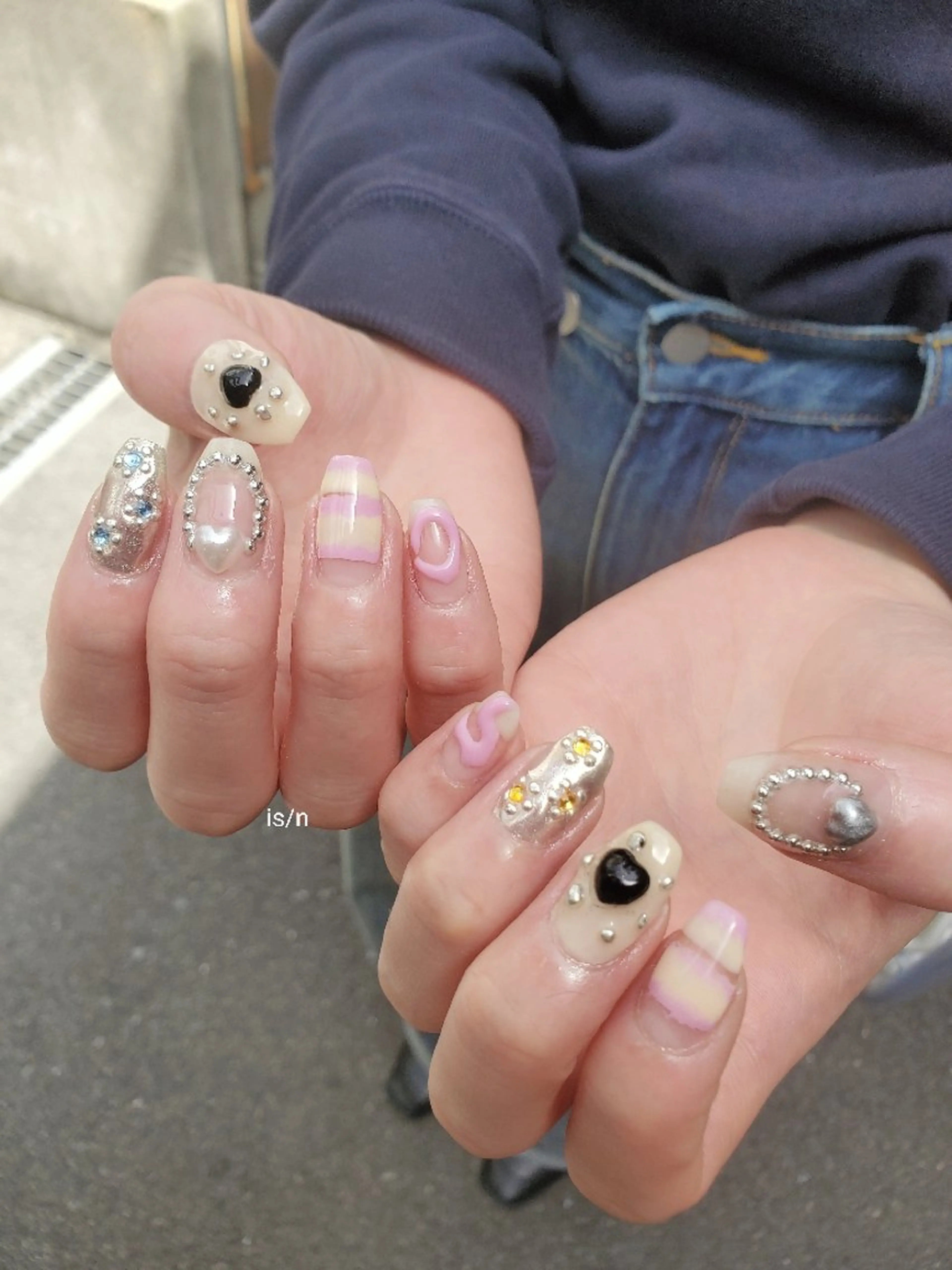 ネイル ハンドネイル 店長 佐藤のネイルデザイン