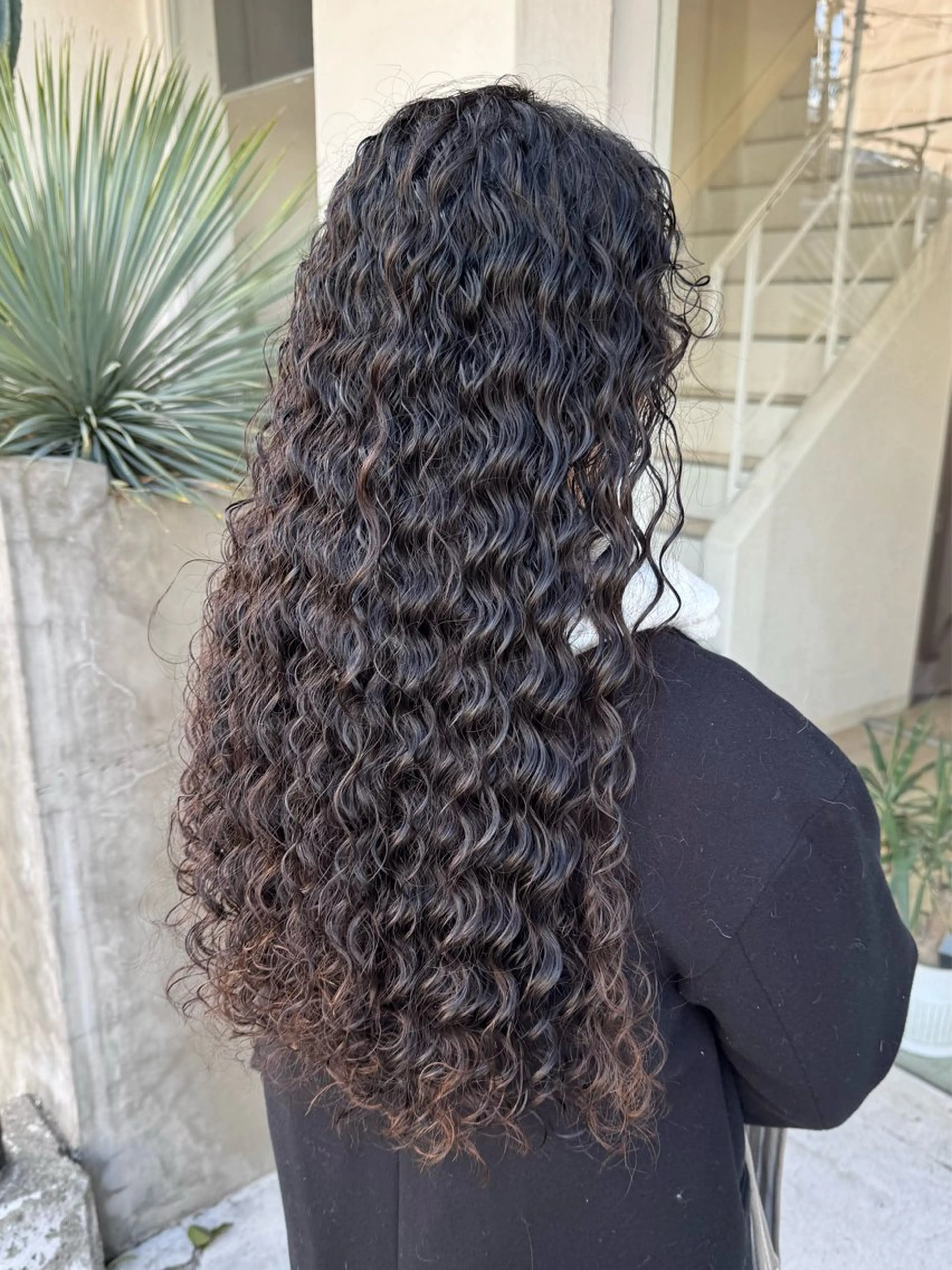 ロング パーマ TIDEHAIR りょうたボブ募集のヘアスタイル