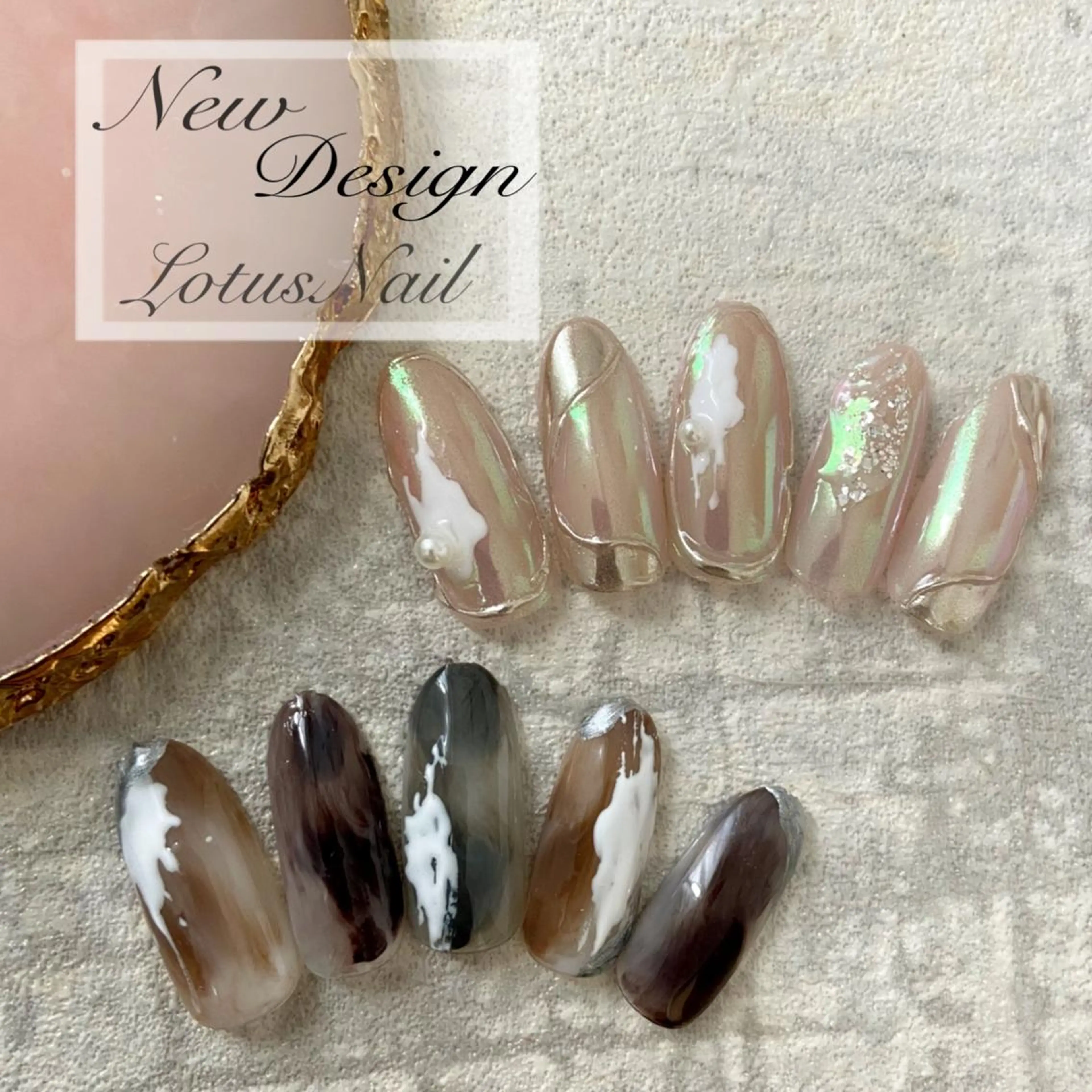 ネイル ハンドネイル Lotus Nailのネイルデザイン