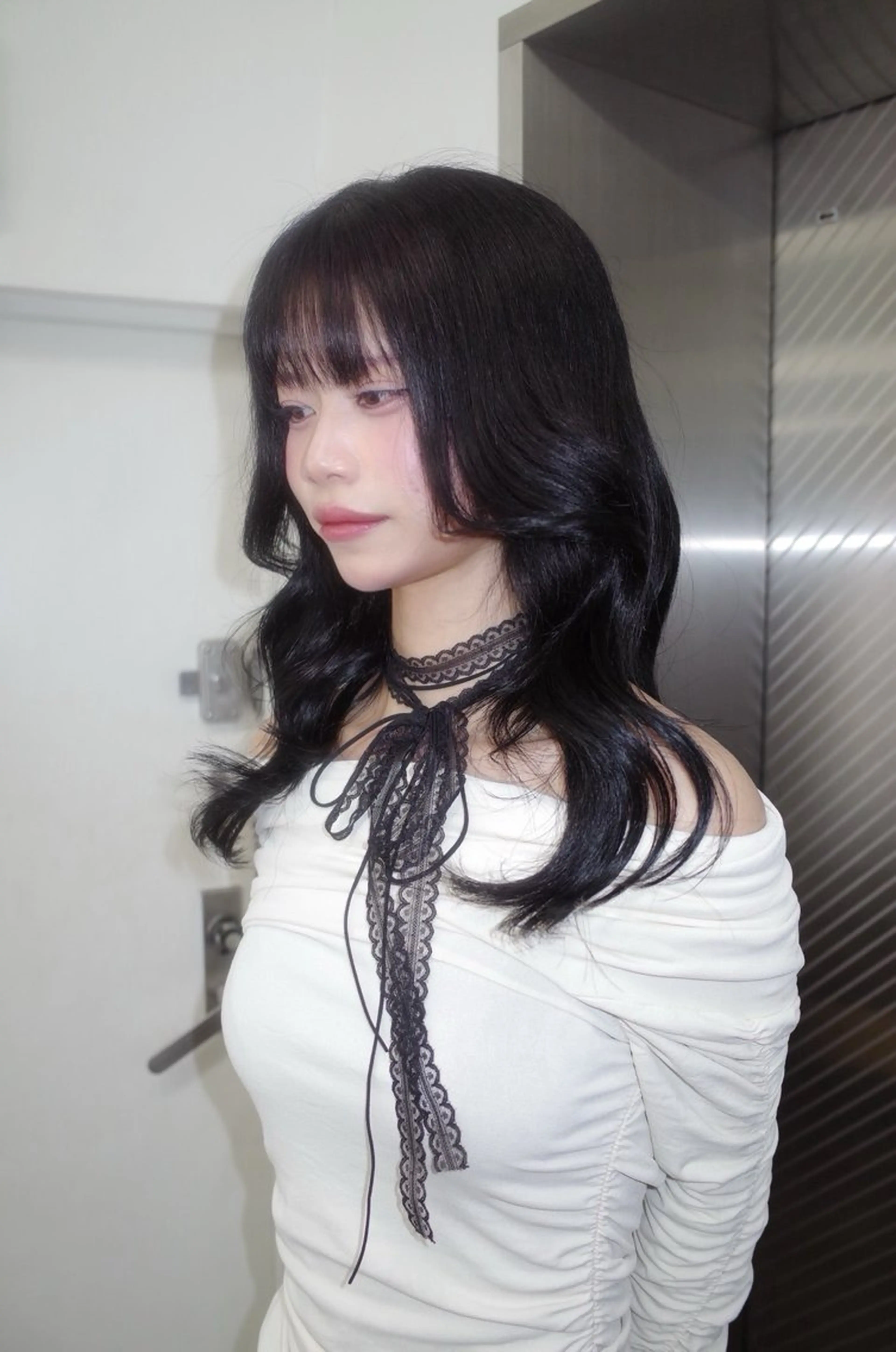 ロング ヘアカラー トリートメント Momoka🪷 /ハイトーンのヘアスタイル
