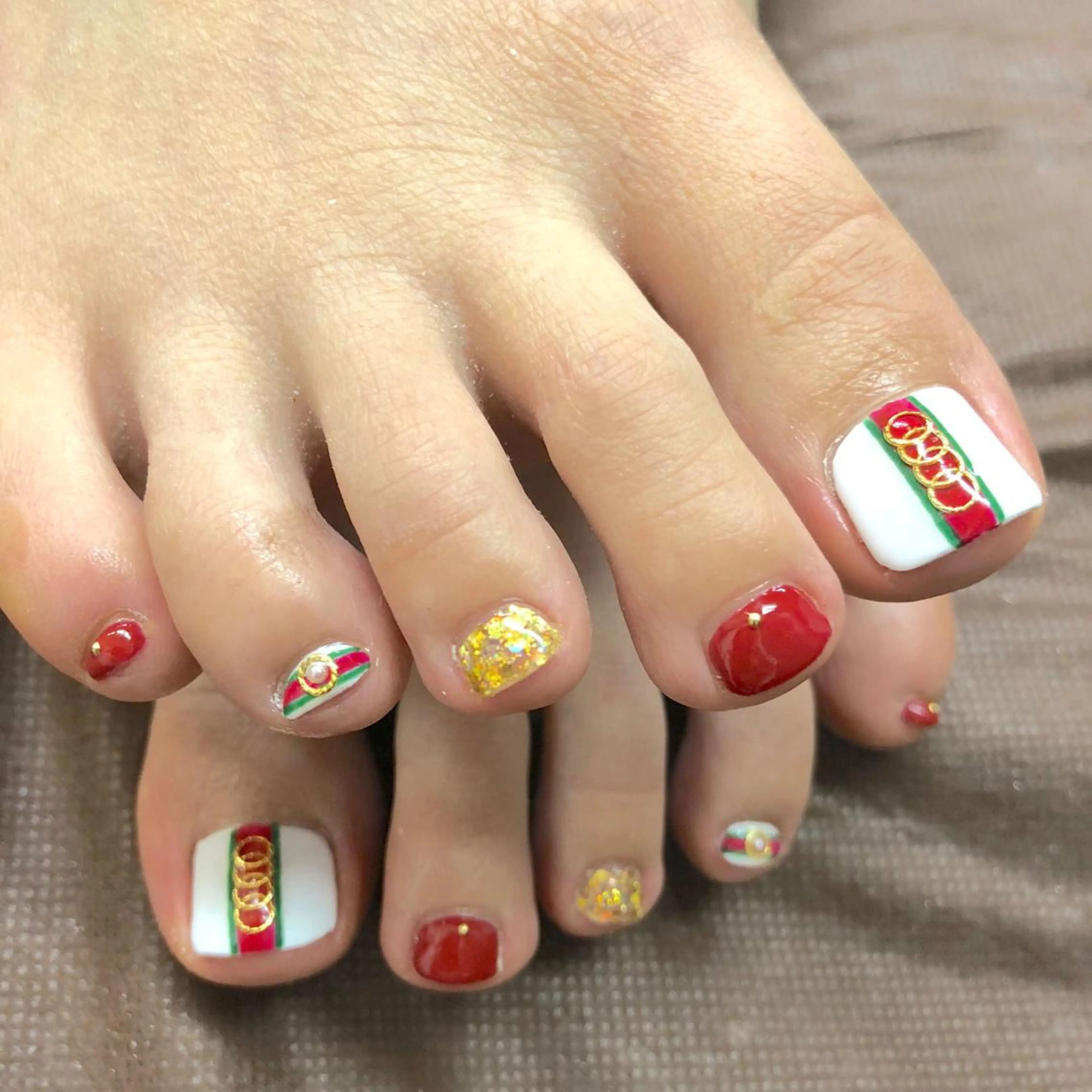 ネイル フットネイル Tocowaka マエダのネイルデザイン