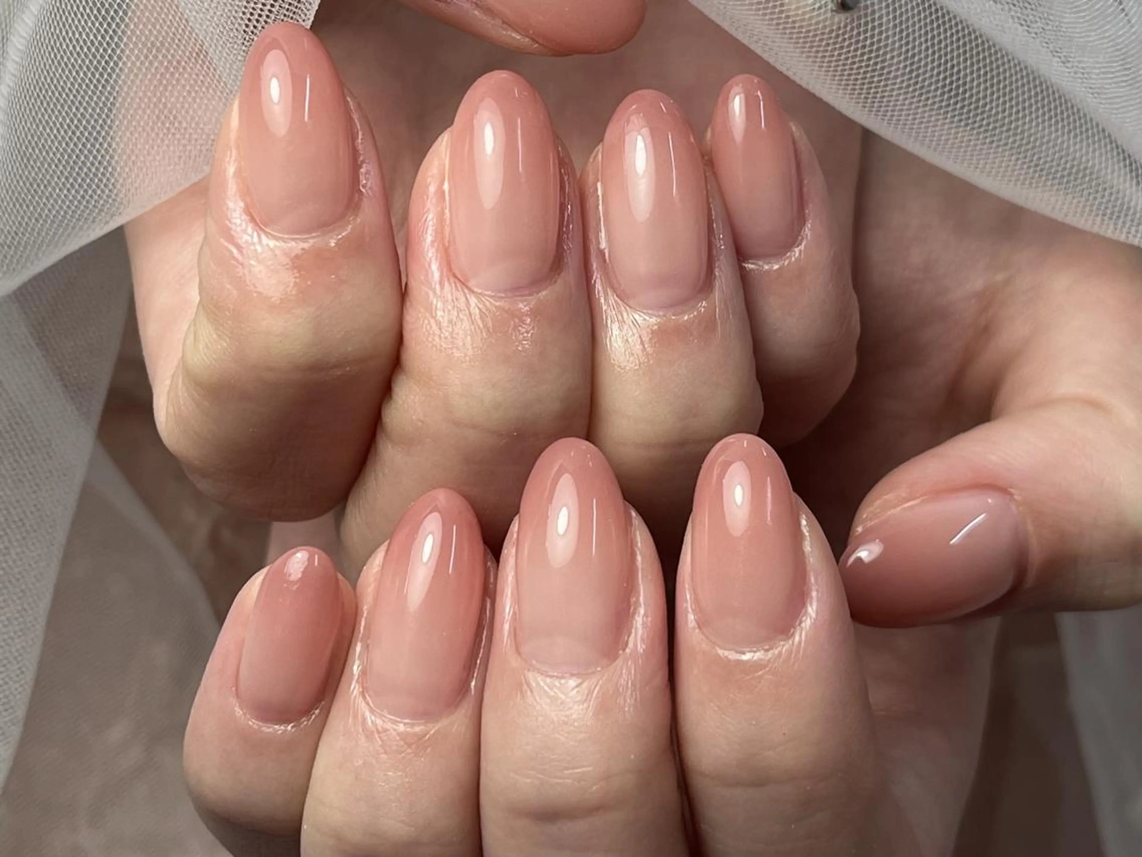 ネイル カジュアル オフィスネイル シンプルネイル ハンドネイル ToliyDeliy Nail Salonのネイルデザイン