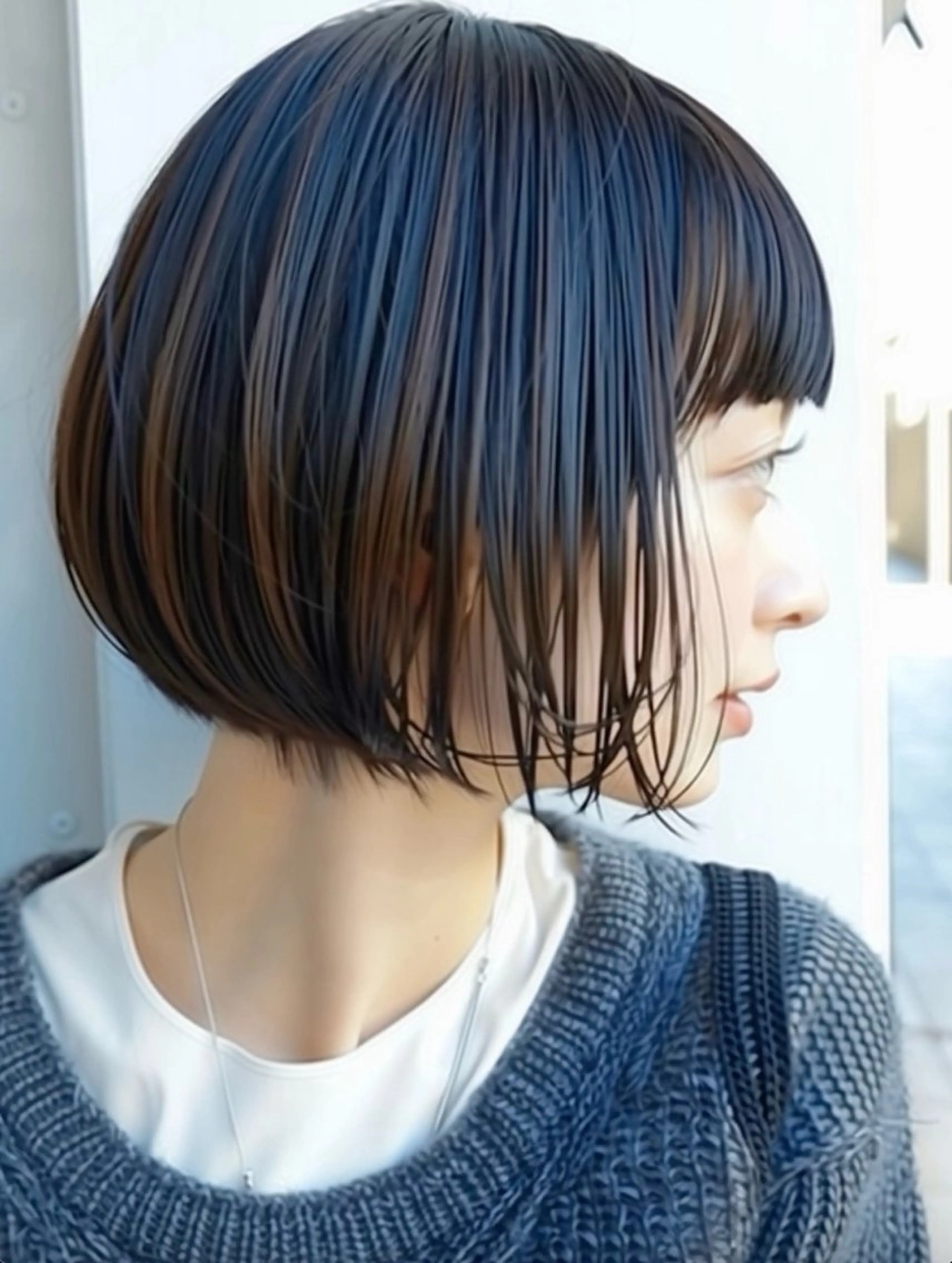カラー ヘアカラー ナック美容室阿倍野店 リタッチモデル募集中のヘアスタイル