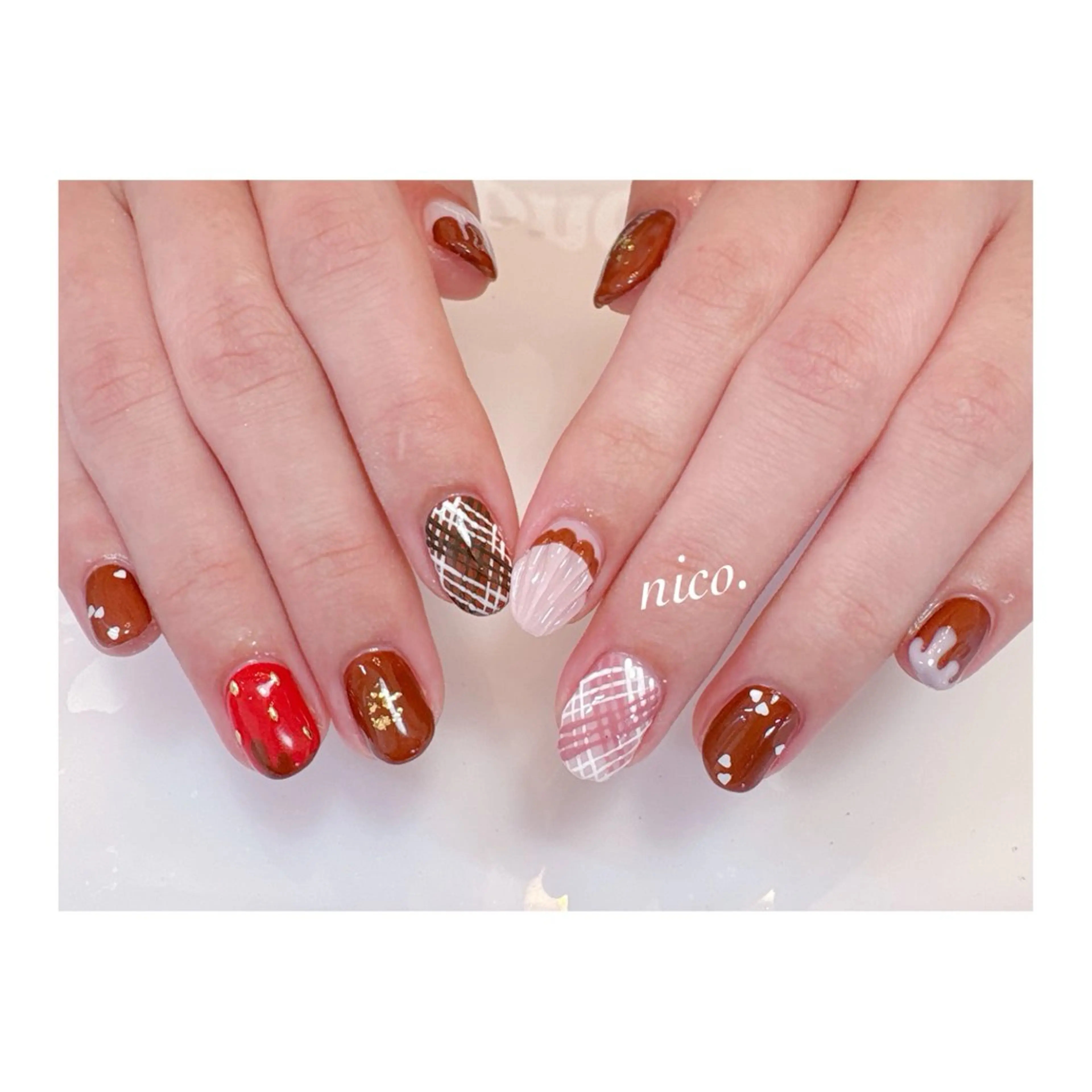 ネイル ハンドネイル フットネイル nailsalon nico.のネイルデザイン