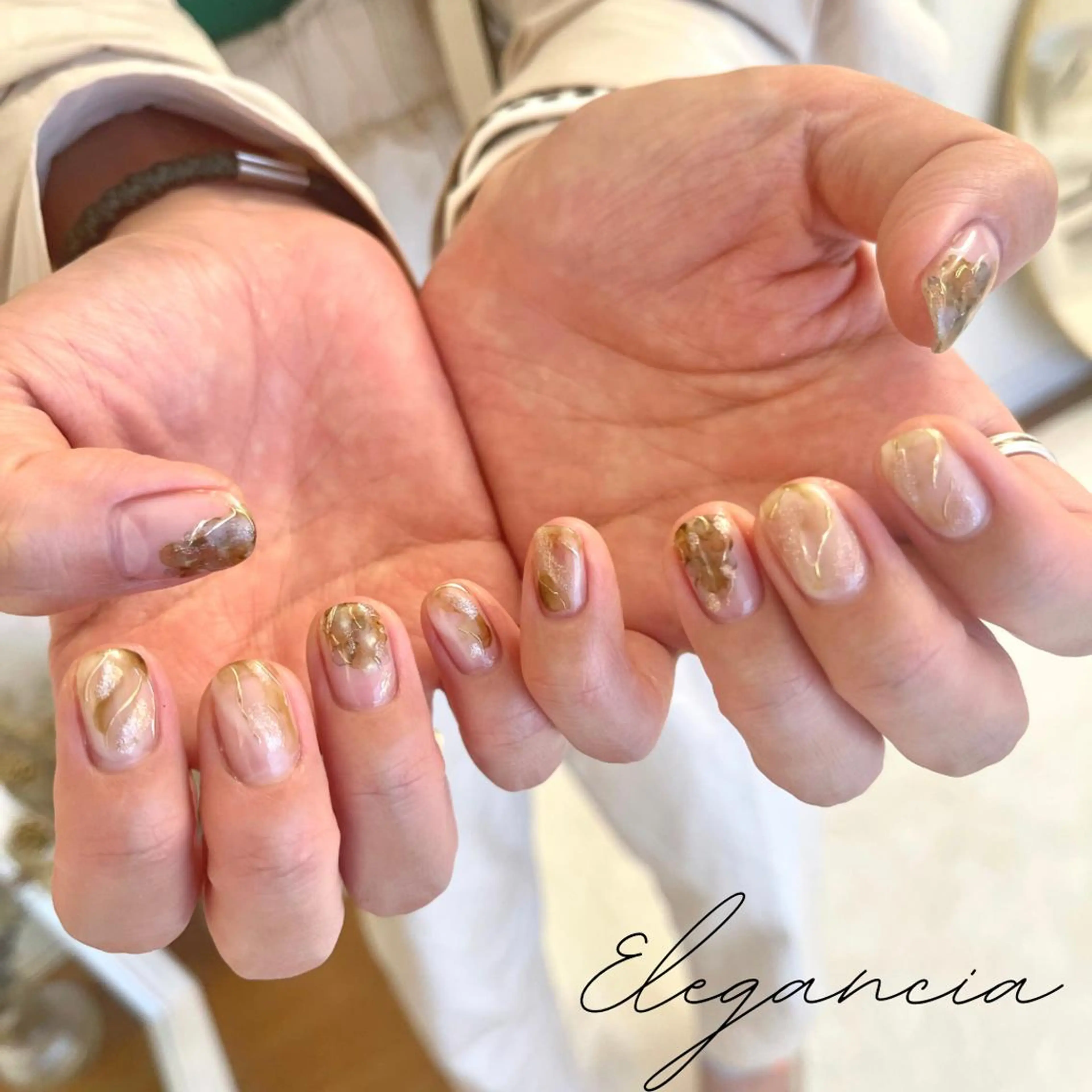 カラー ネイル ハンドネイル Elegancia. Hiromiのネイルデザイン