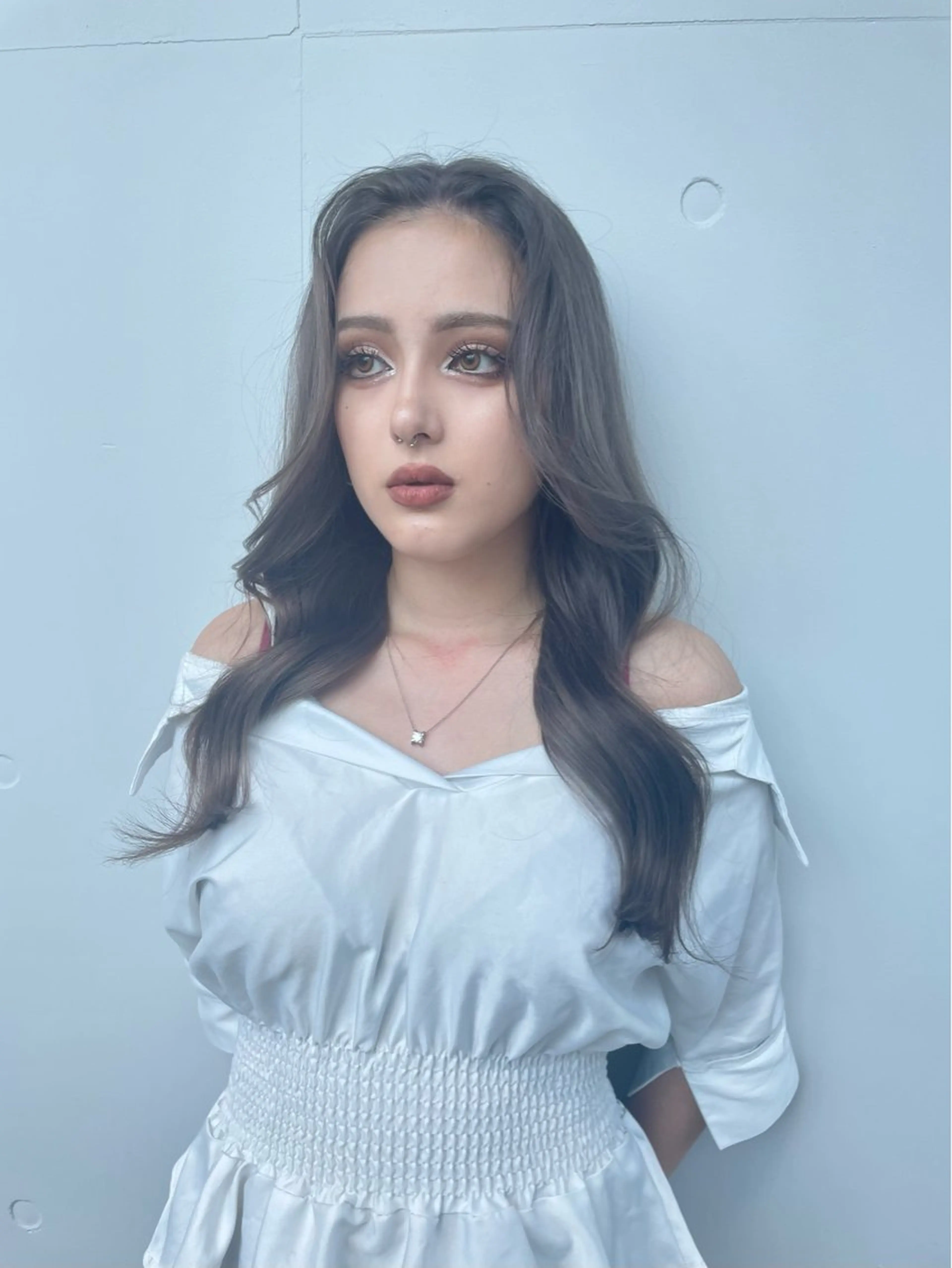 ロング カット ヘアカラー トリートメント もにか🌞原宿/渋谷 🌝ブリーチカラーのヘアスタイル