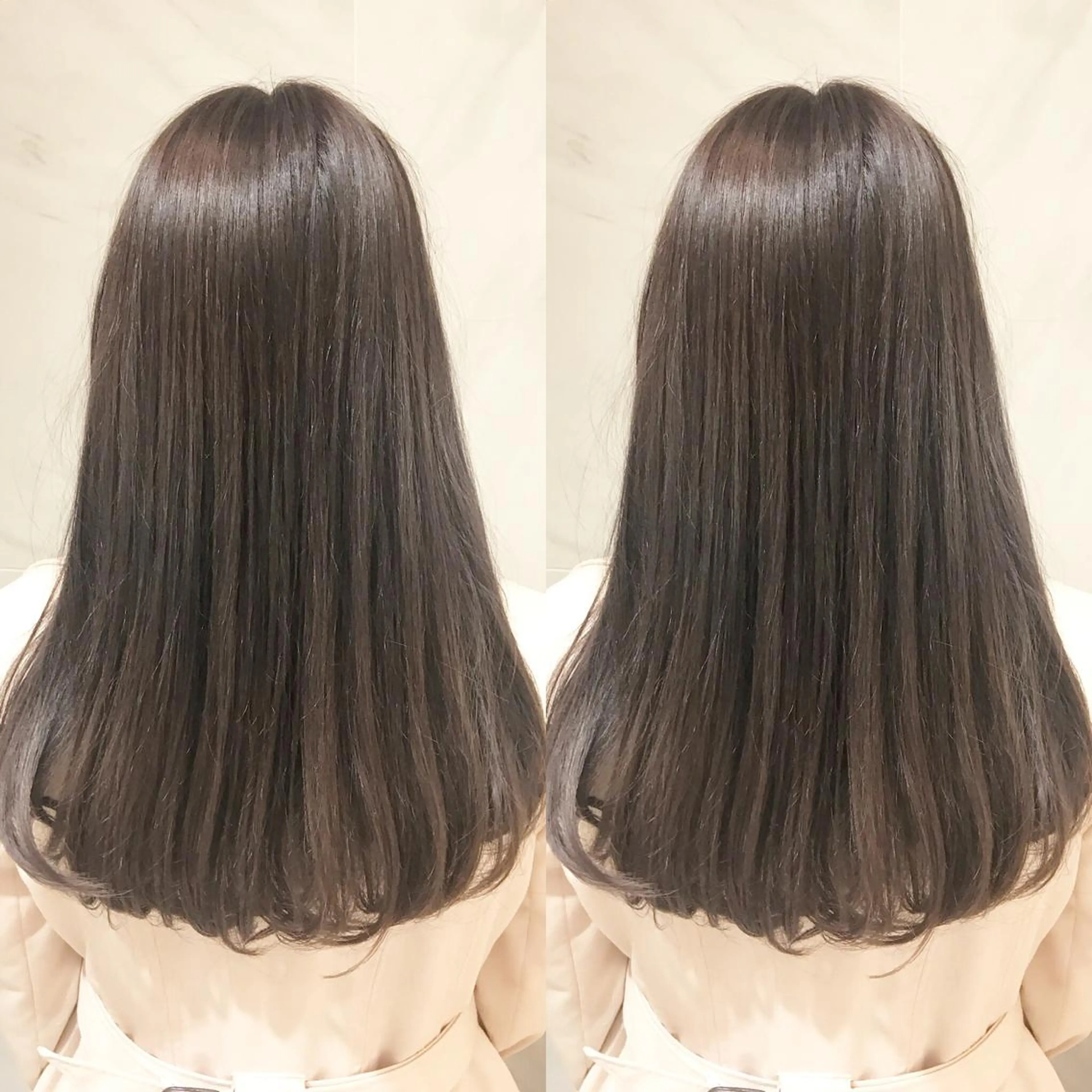 ロング カラー ヘアアレンジ ベージュカラー ヘアカラー トリートメント ヘアセット 🫧柔色/トレンド カラー/川辺晴加のヘアスタイル