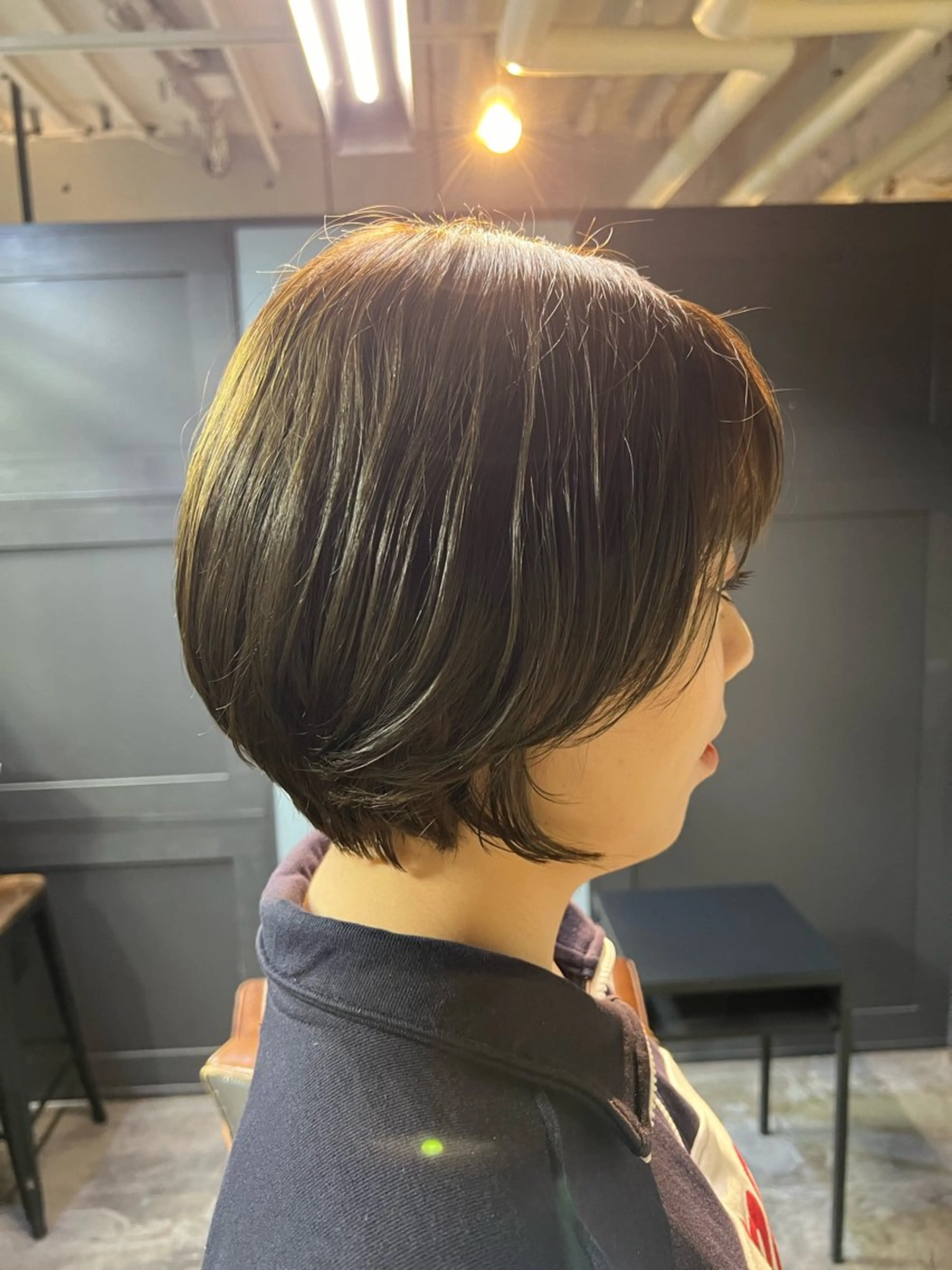 ショート カラー 似合わせカット 💘札幌クロスパーマ 髪質改善💘rinaのヘアスタイル