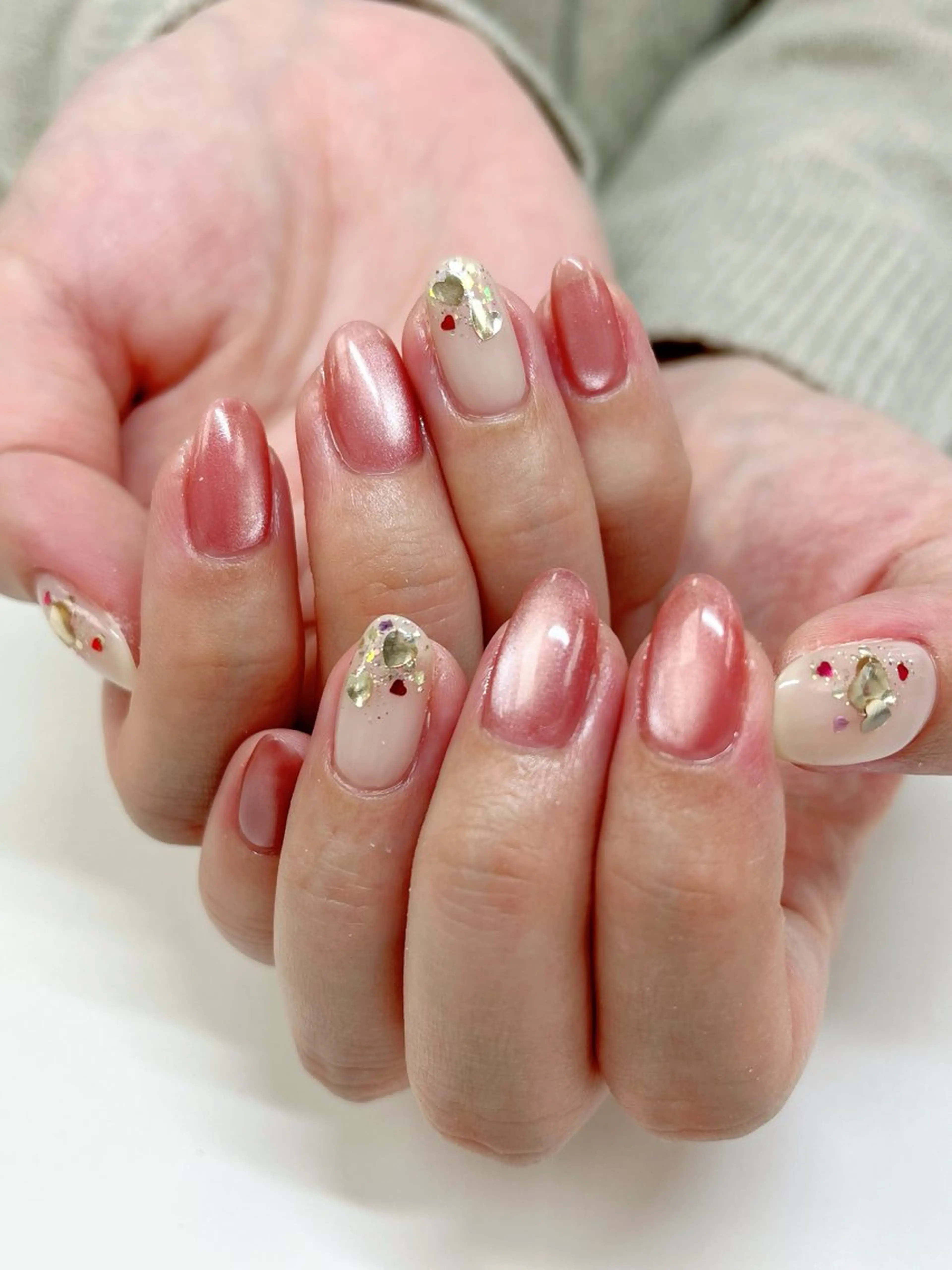 ネイル バレンタイン ハンドネイル nailland♡ Airiのネイルデザイン