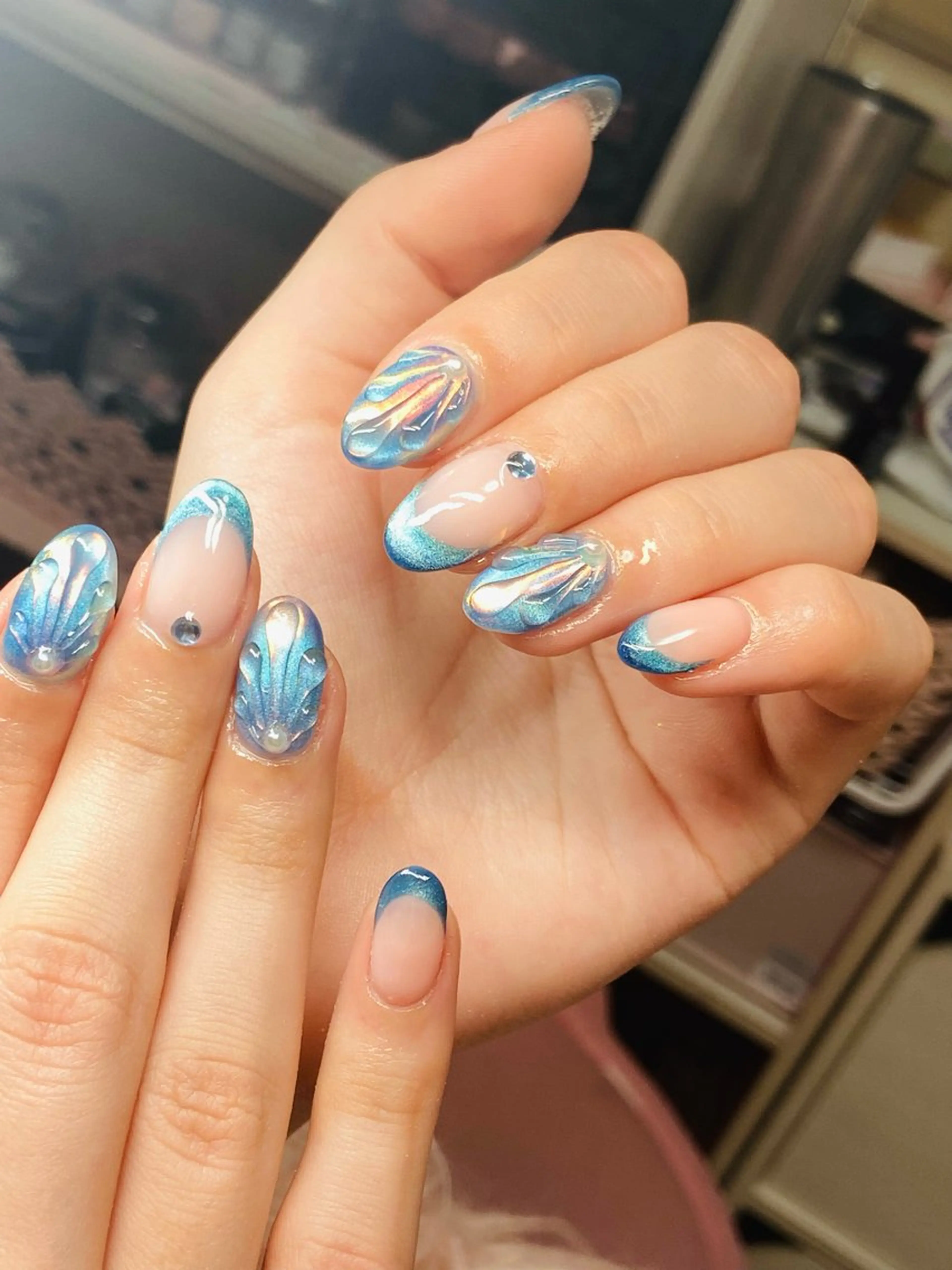 ネイル 夏ネイル HandSnail 座間自宅ネイルサロンのネイルデザイン