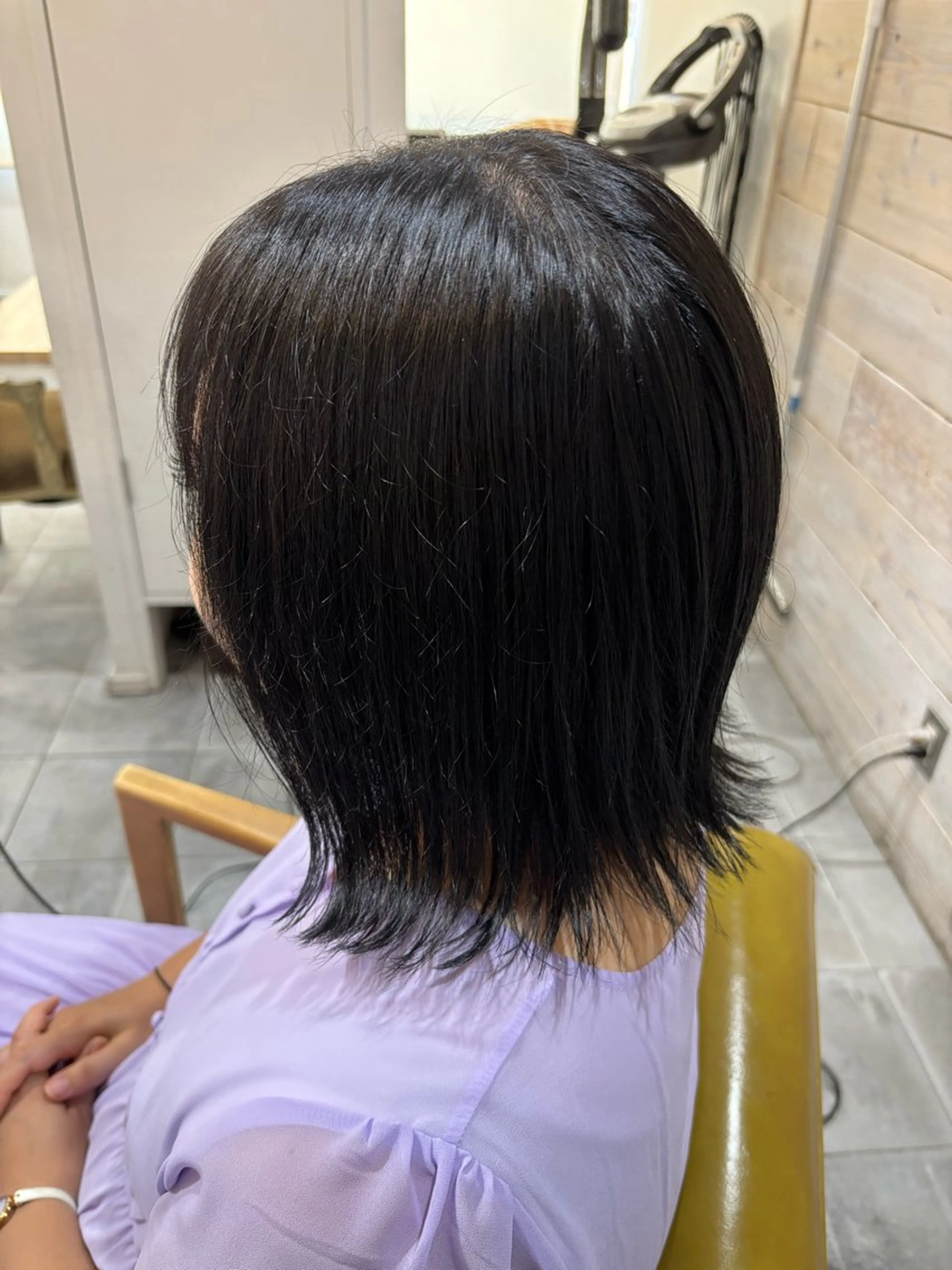 ミディアム カラー カット ヘアカラー ❄️中野侑香❄️ ハイライト/ブリーチのヘアスタイル