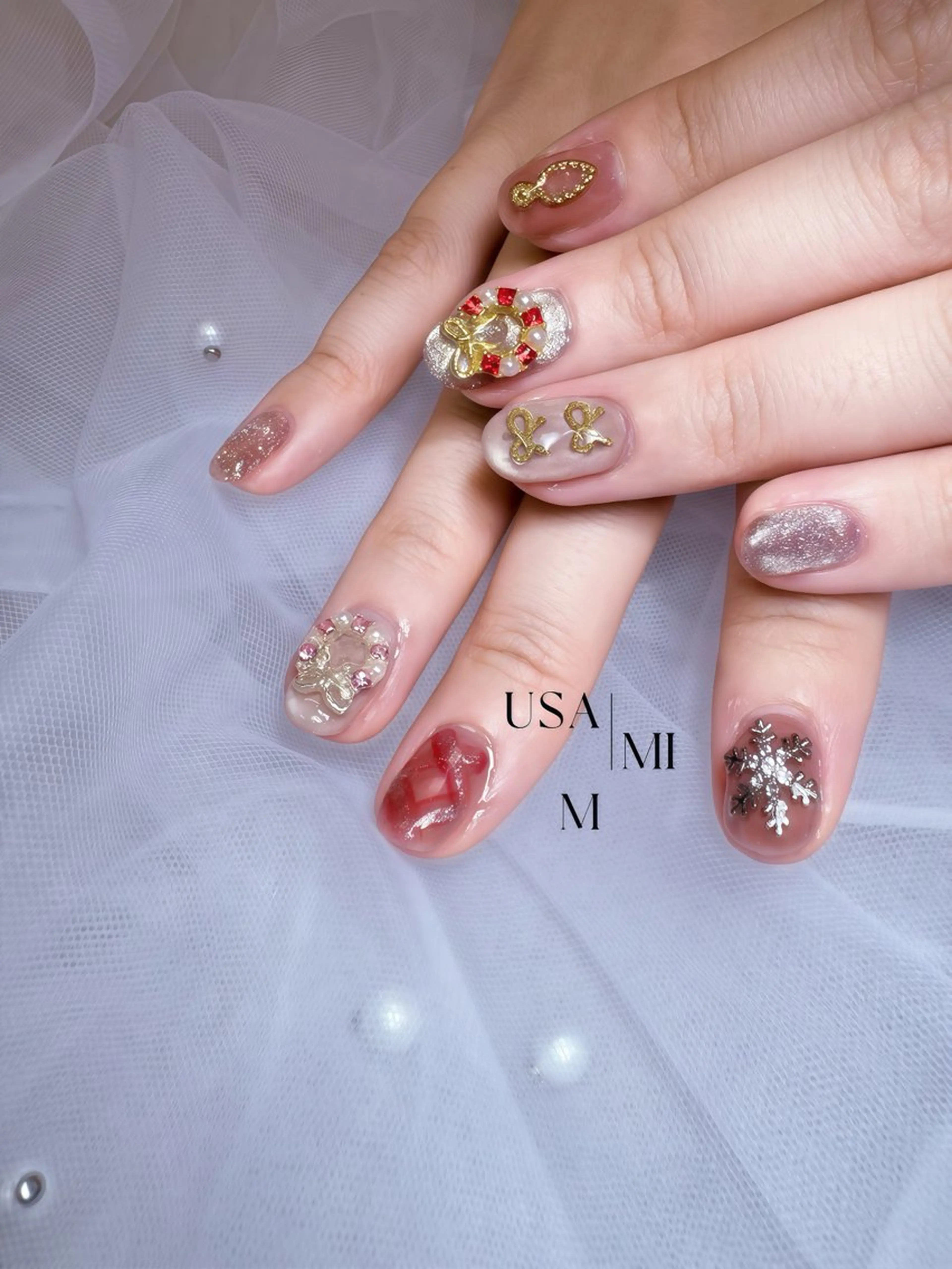 ネイル ハンドネイル USAMiMi 🐰💕のネイルデザイン