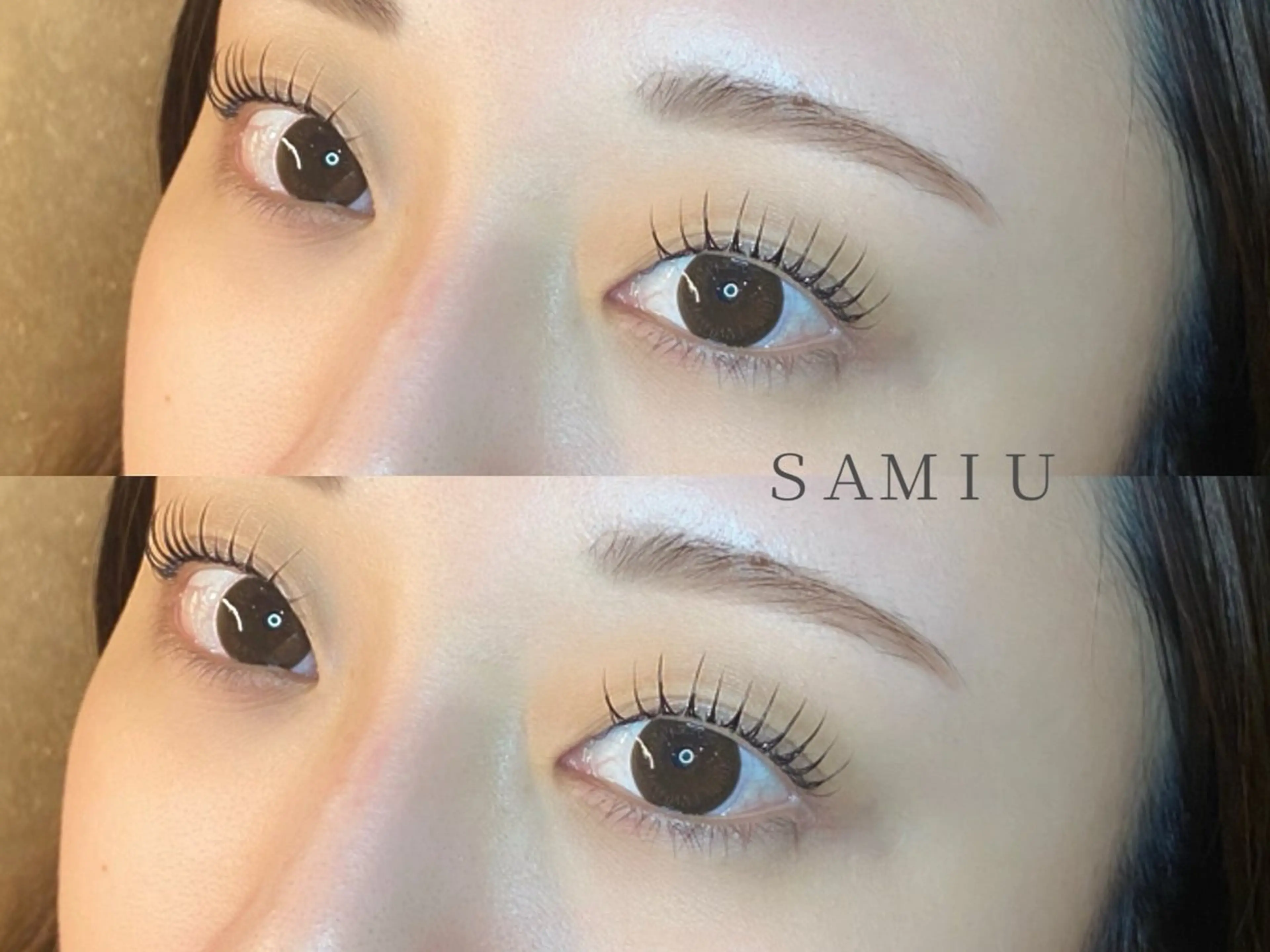 マツエク・マツパ 一重×まつ毛パーマ 【Samiu中野店】 Moa(モア)のマツエク・マツパデザイン