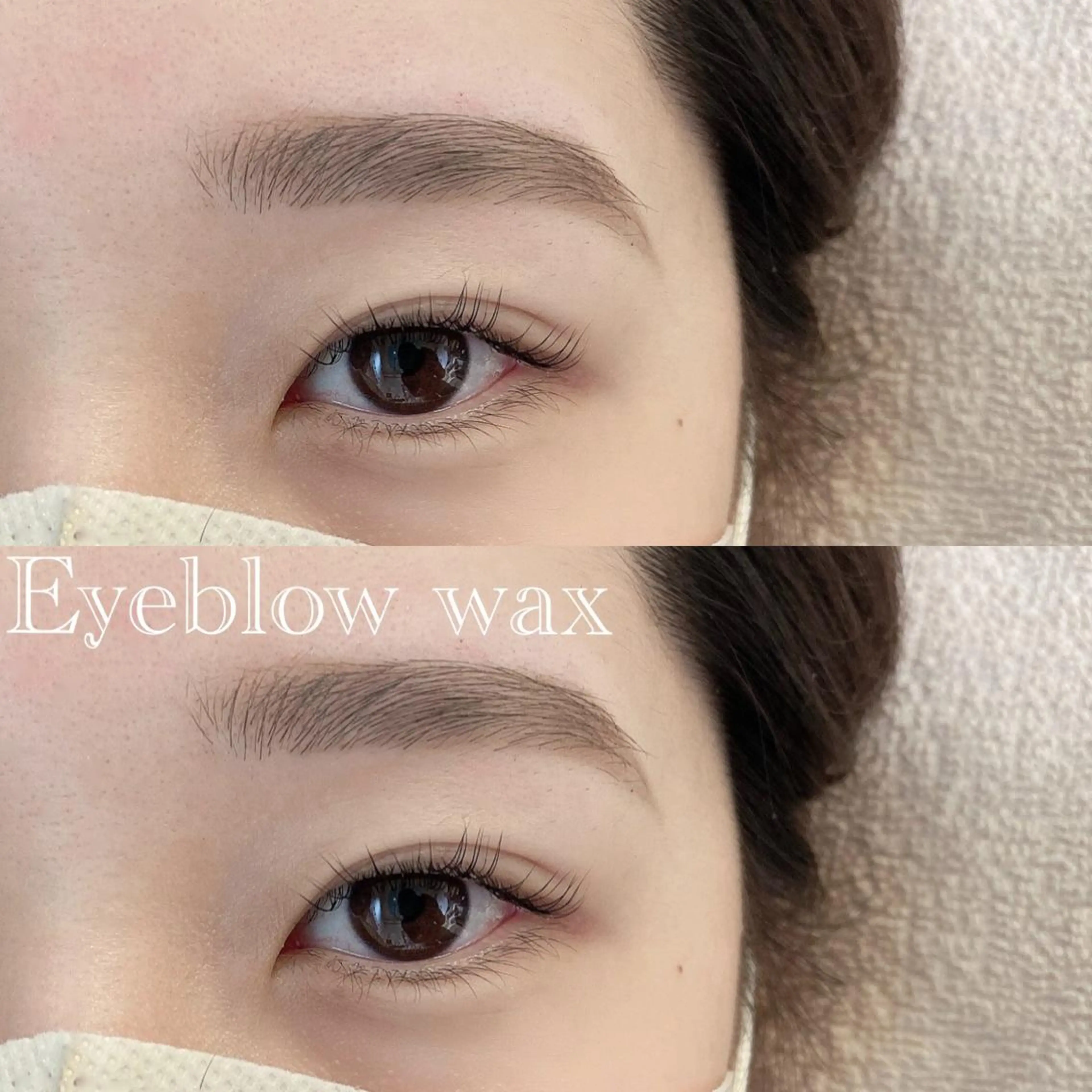 アイブロウ ワックス脱毛 眉カット mocca🕊🫧 ayamiのマツエク・マツパデザイン