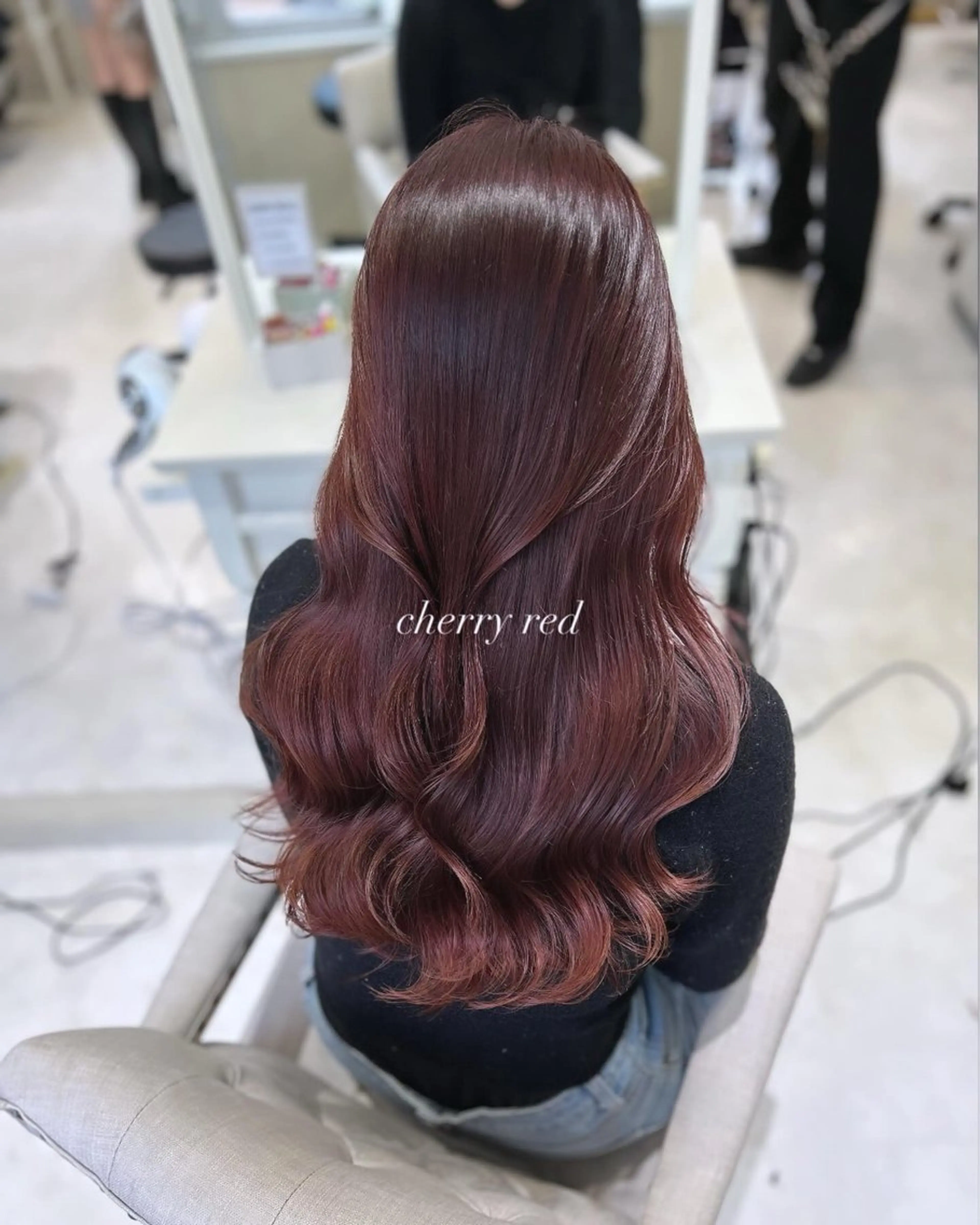 ロング ケアカラー カット ヘアカラー トリートメント 髪質改善× ブリーチなしyutoのヘアスタイル