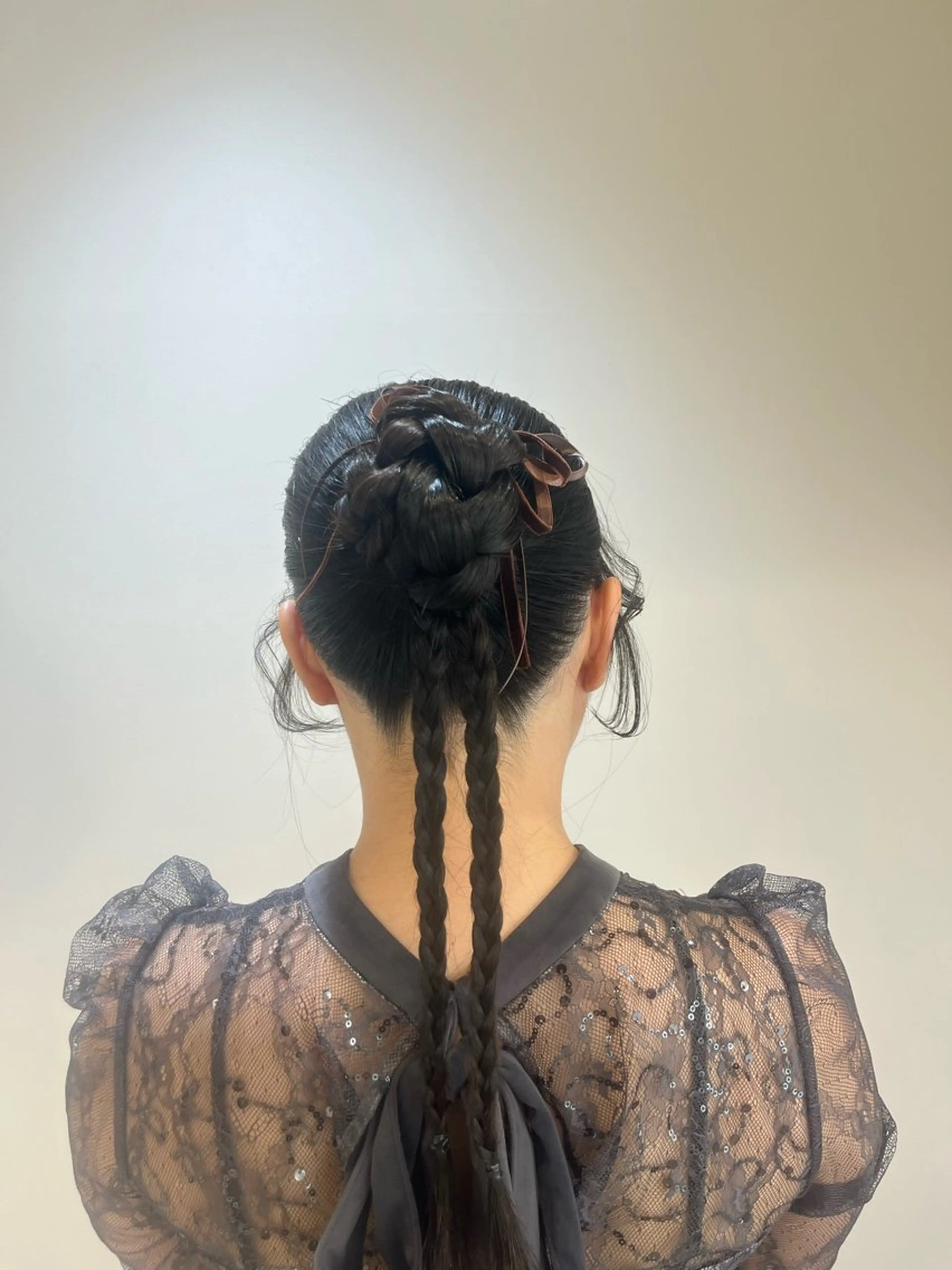 ロング ヘアアレンジ ヘアセット ブリーチカラー特化 美容師/𝕐𝕌𝕀のヘアスタイル