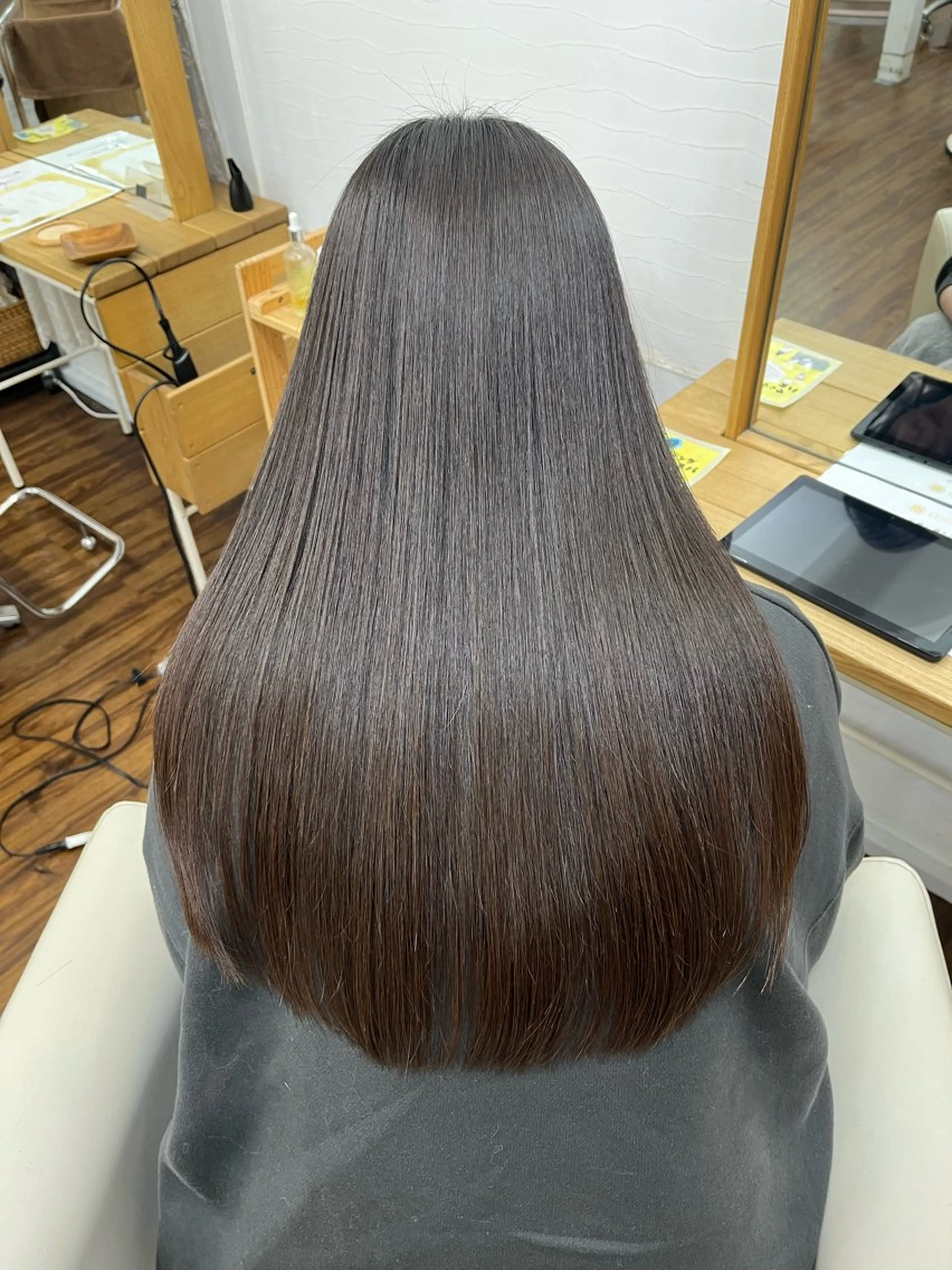 ロング パーマ 髪質改善 縮毛矯正 ストレートパーマ YUIMARL 倉敷店🌸SAEのヘアスタイル