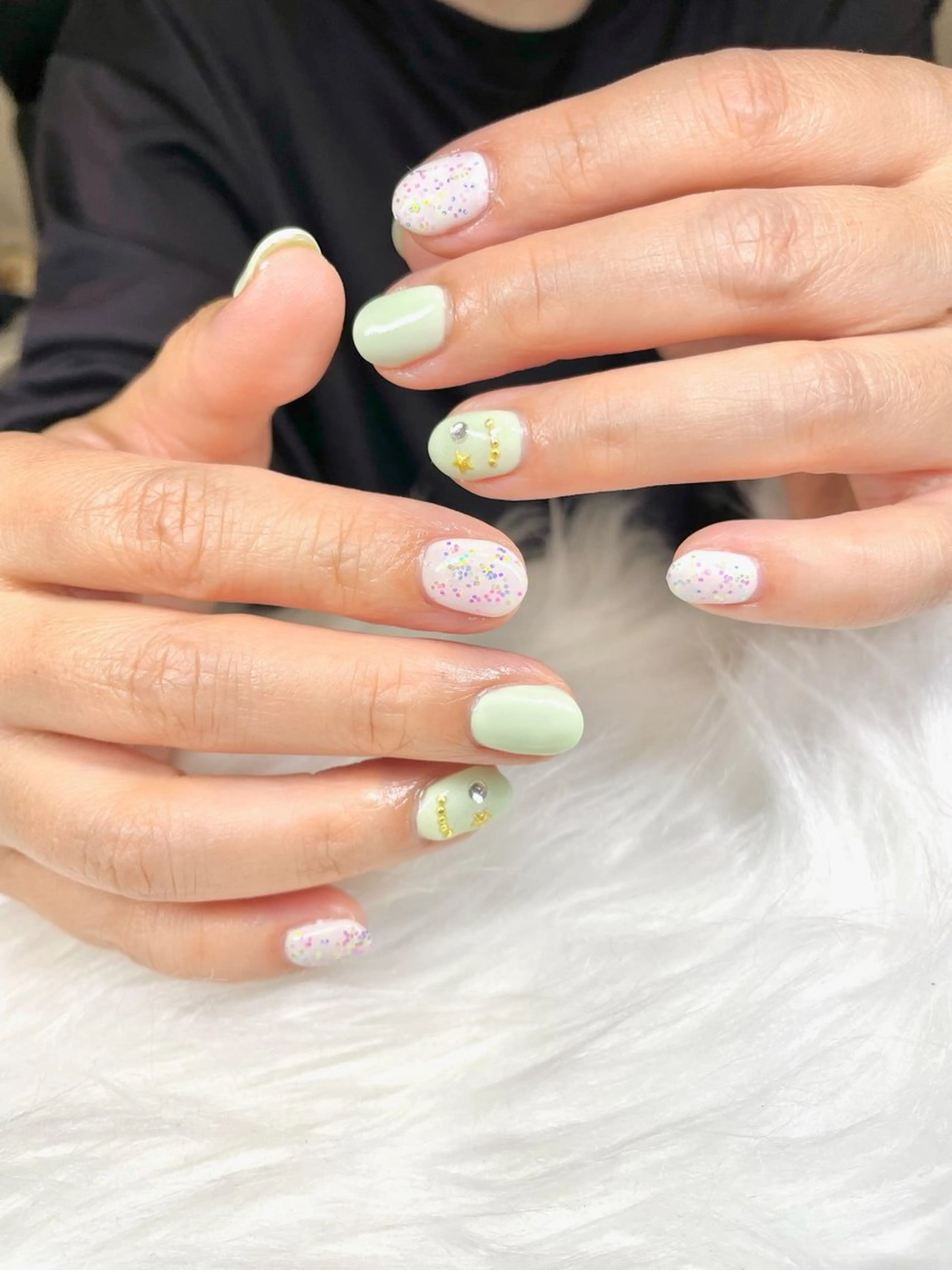 ミディアム ネイルサロン hanakoharuのネイルデザイン