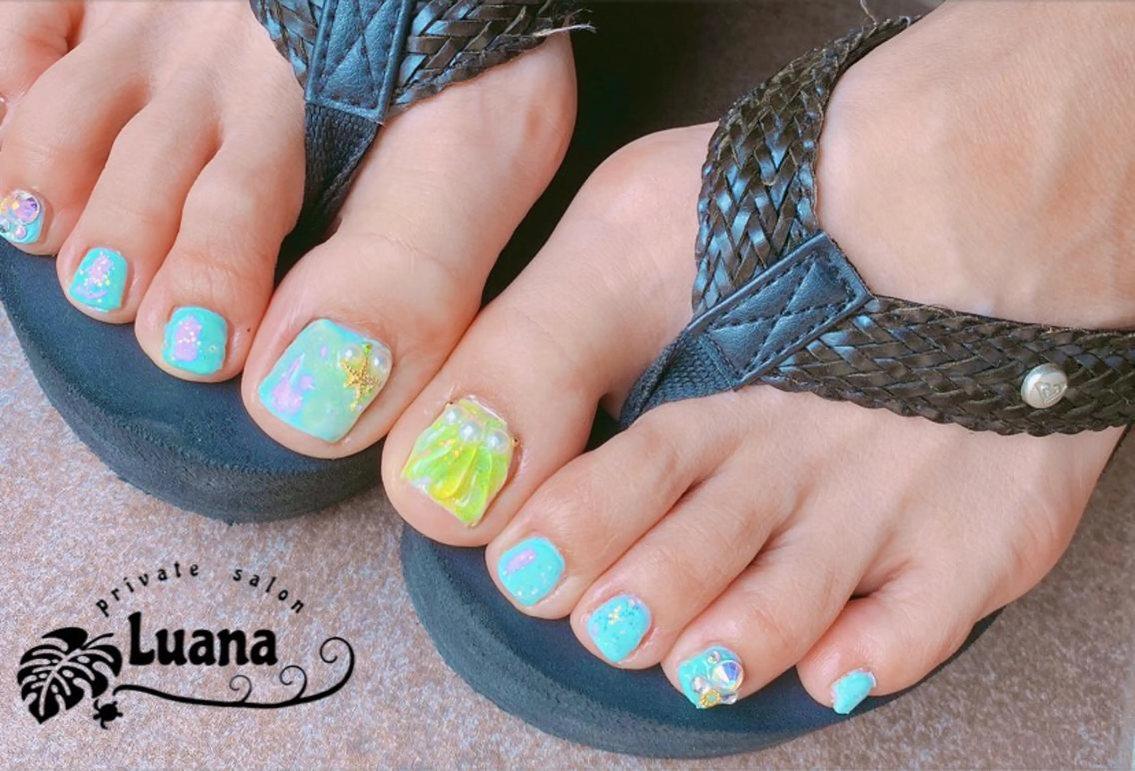 ネイル 自宅ネイルサロン ルアナのネイルデザイン