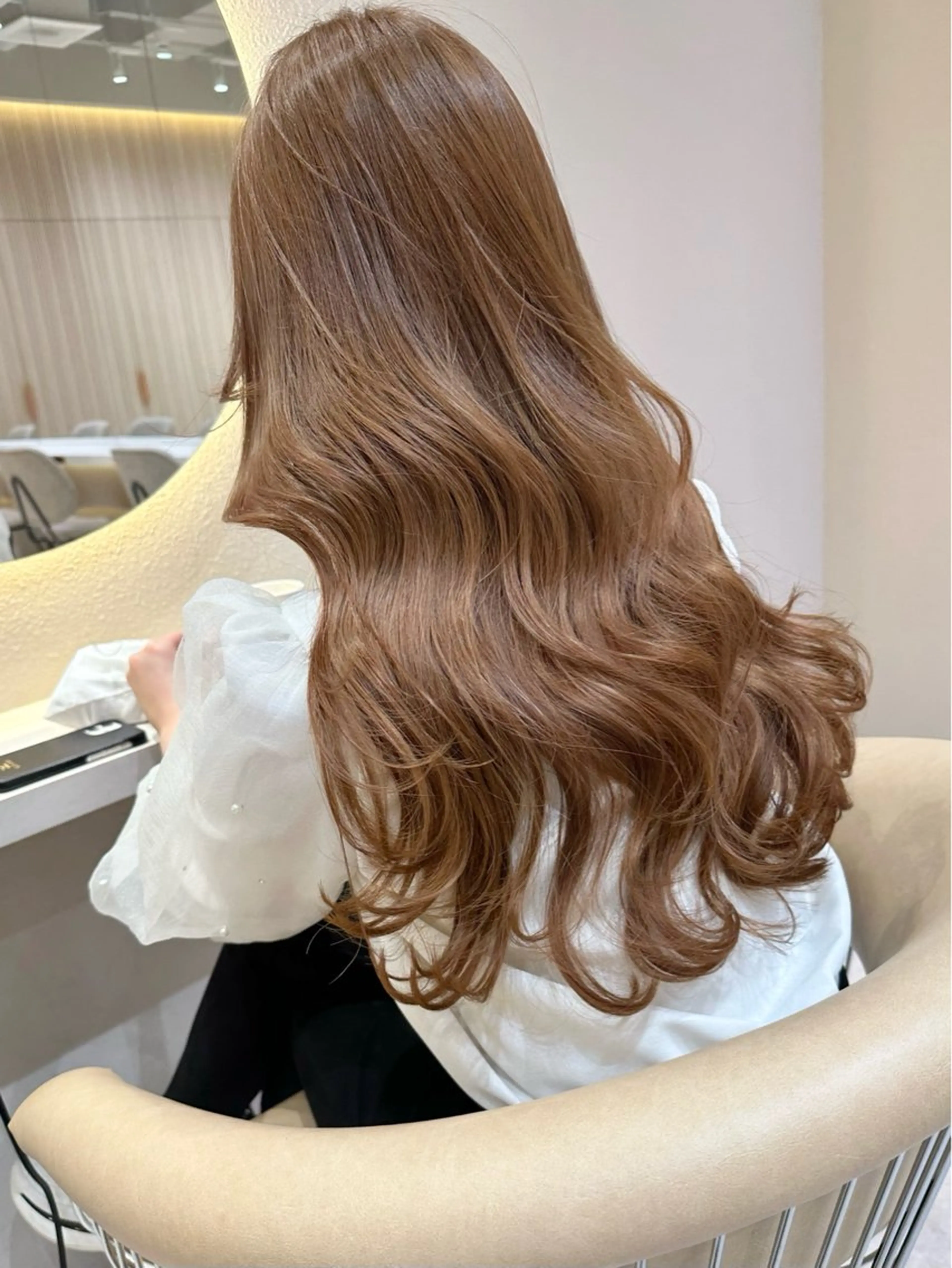 ロング ヘアカラー 🩵縮毛矯正・ボブ 岩原朋也🩵のヘアスタイル