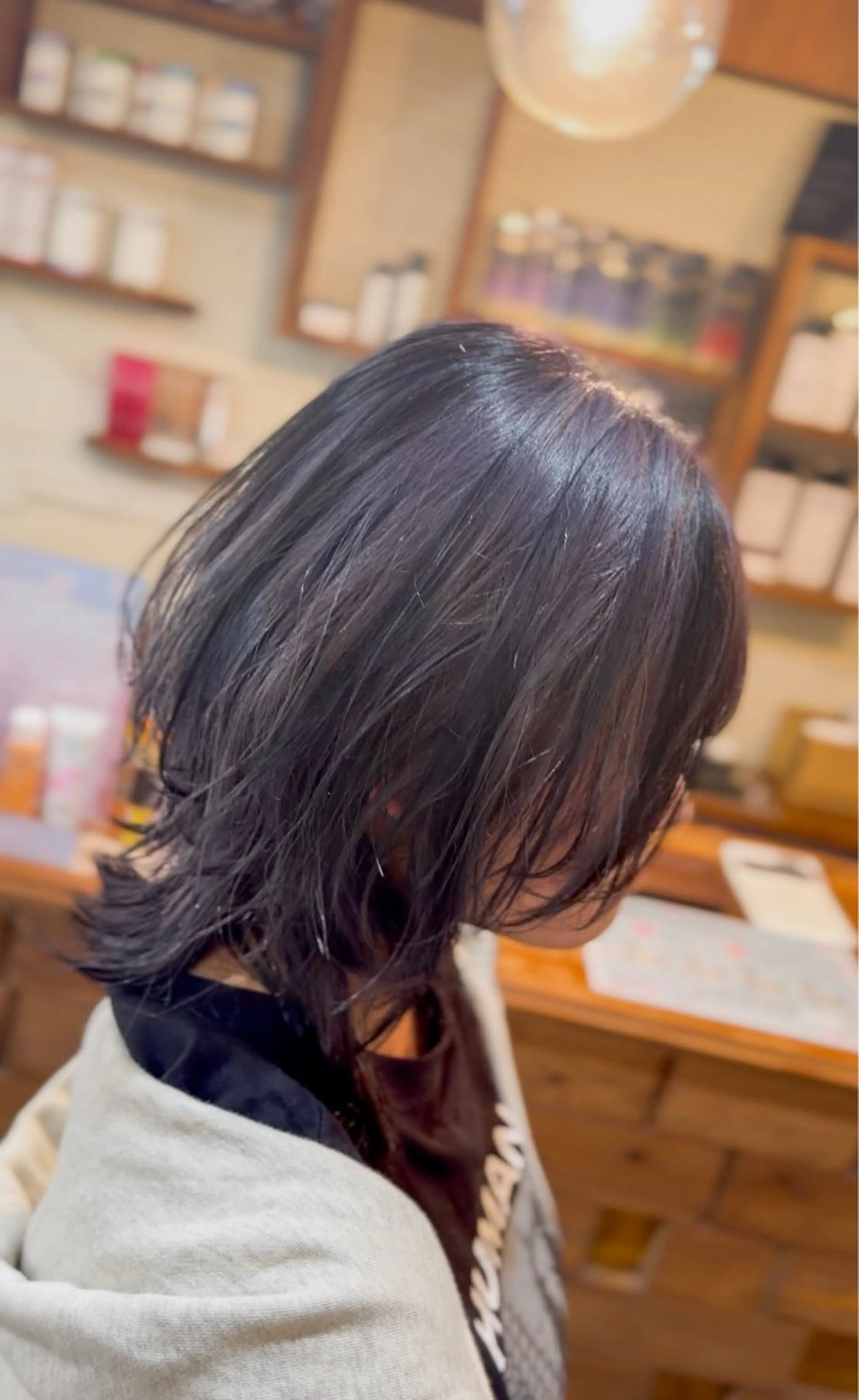 ショート ウルフカット カット ヘアカラー トリートメント 飯星慧斗 /ブリーチ、縮毛矯正のヘアスタイル
