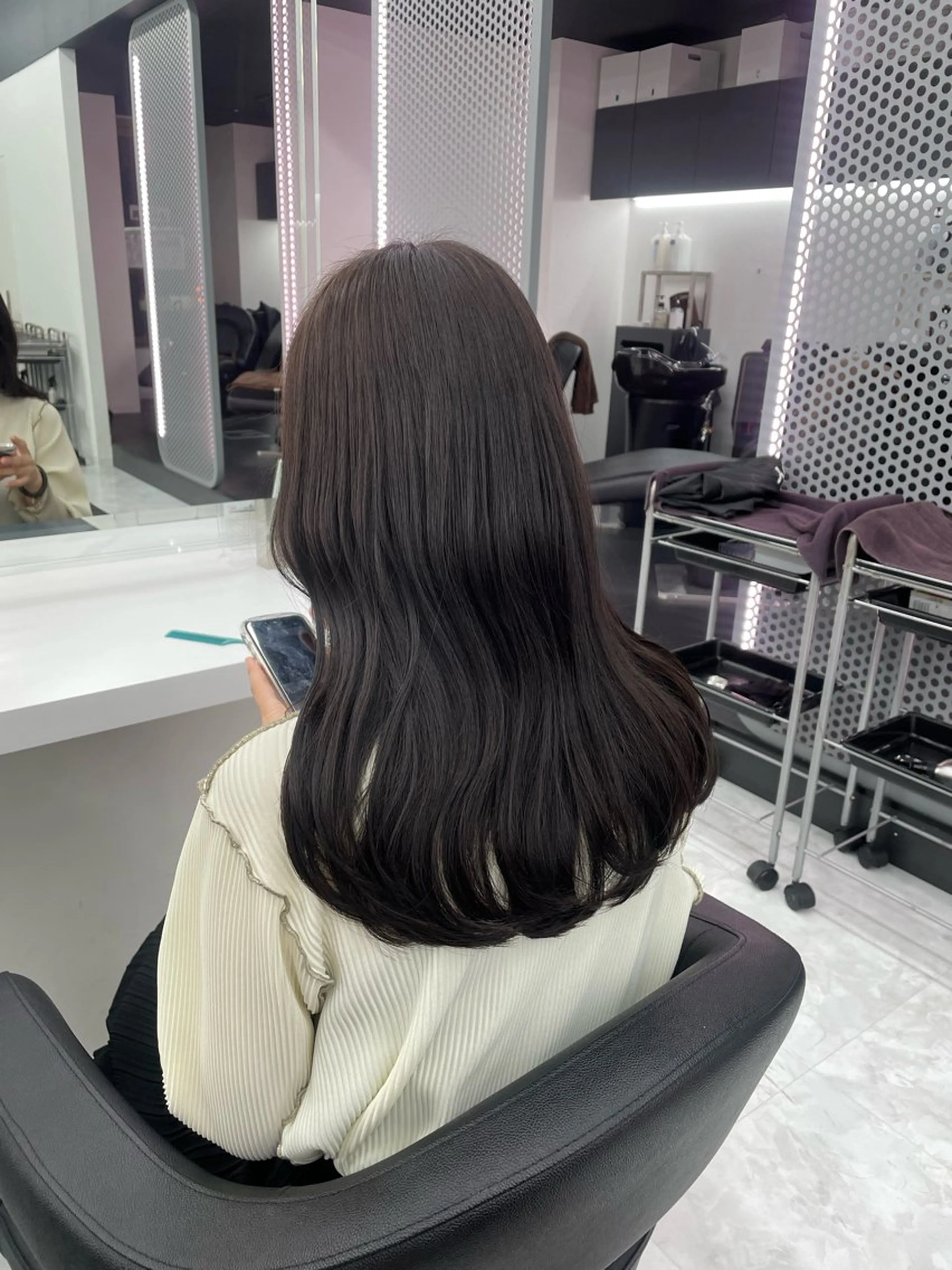 ロング カラー 🤍レイヤー/顔周り /hirari🤍のヘアスタイル