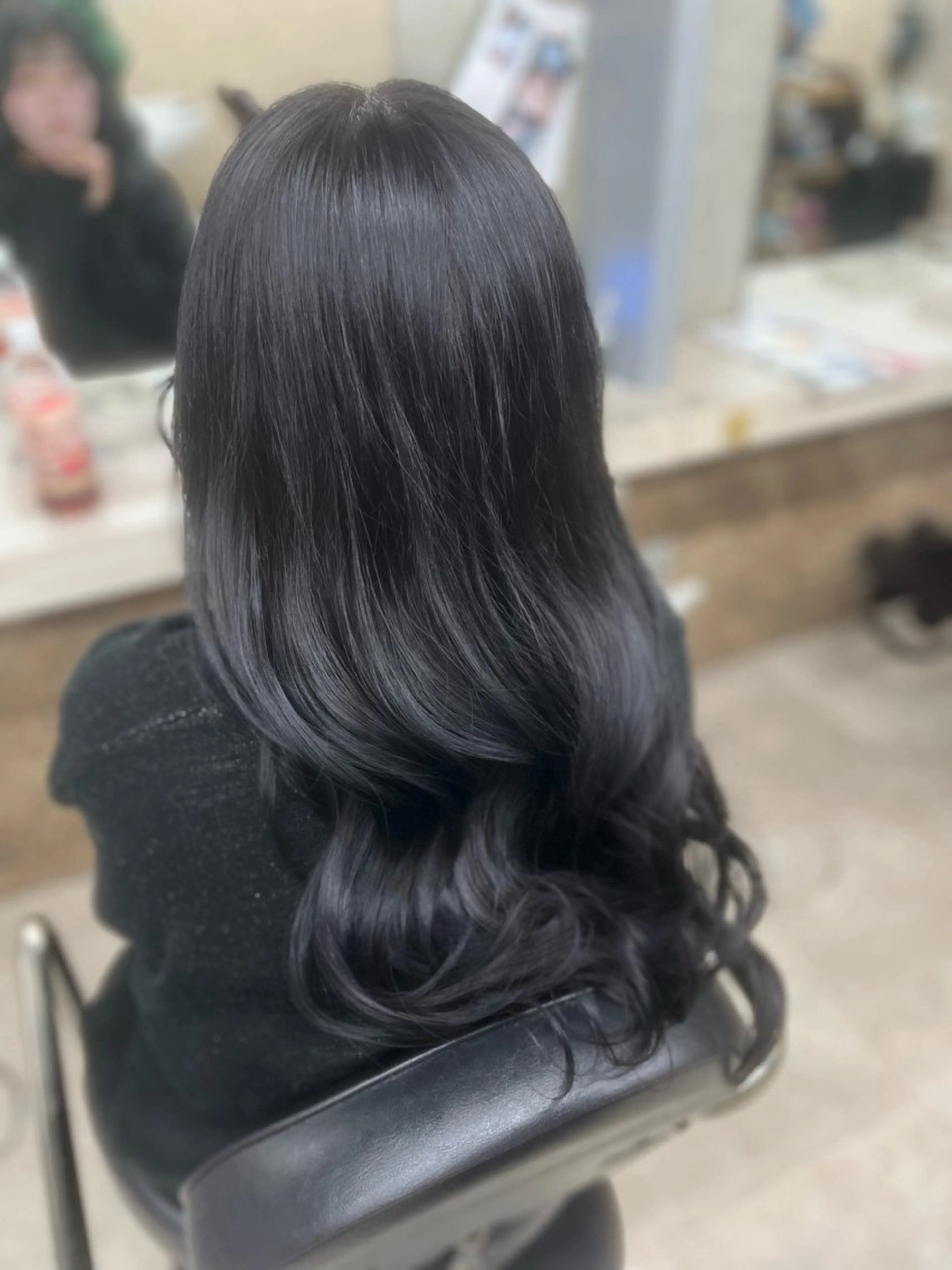 ロング カラー カット ヘアカラー トリートメント 🐈‍⬛多系統🕶 tsubura🖤のヘアスタイル