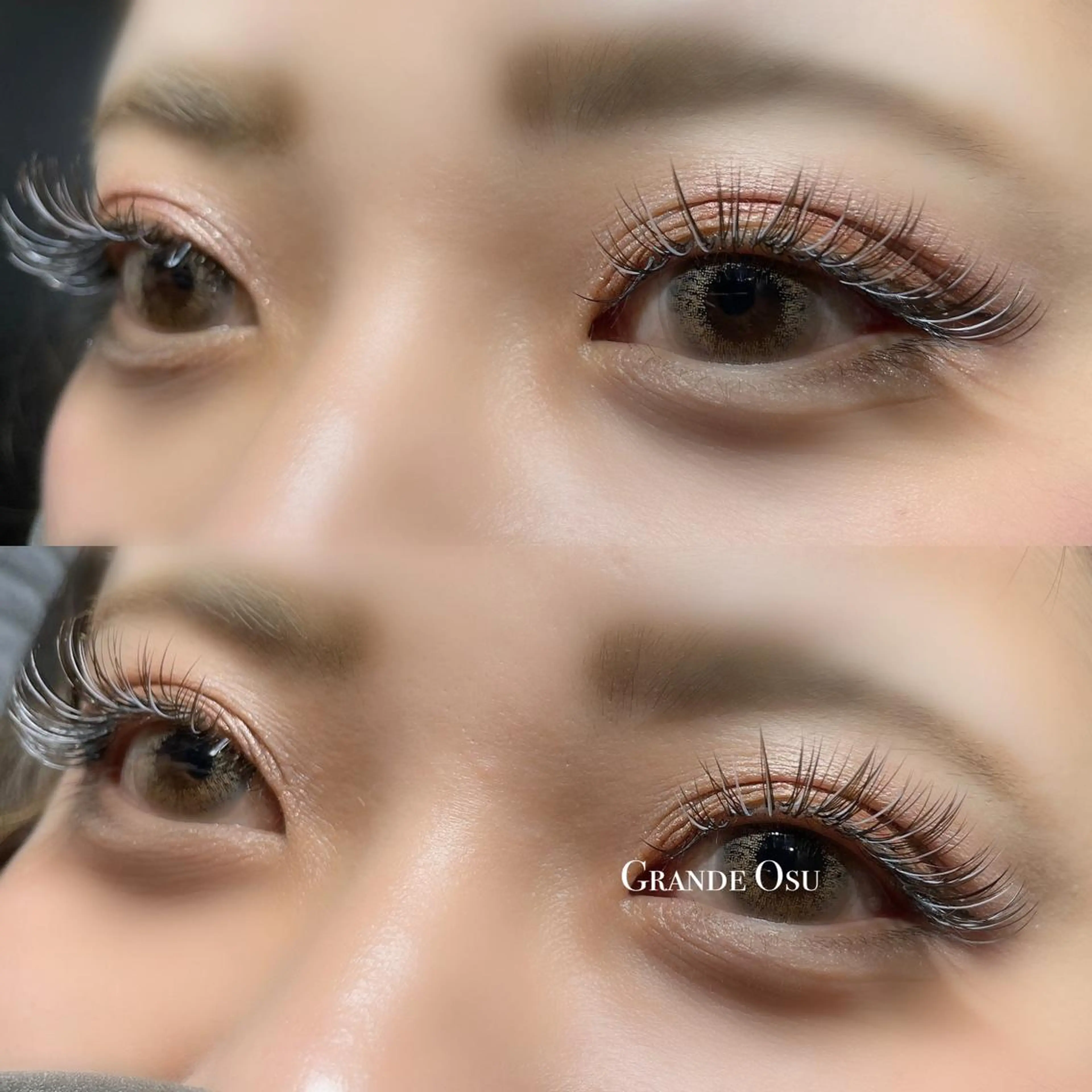 マツエク・マツパ バインドロック Cカール ボリュームラッシュ マツエク GRANDE OSU 藤原/eye店長のマツエク・マツパデザイン