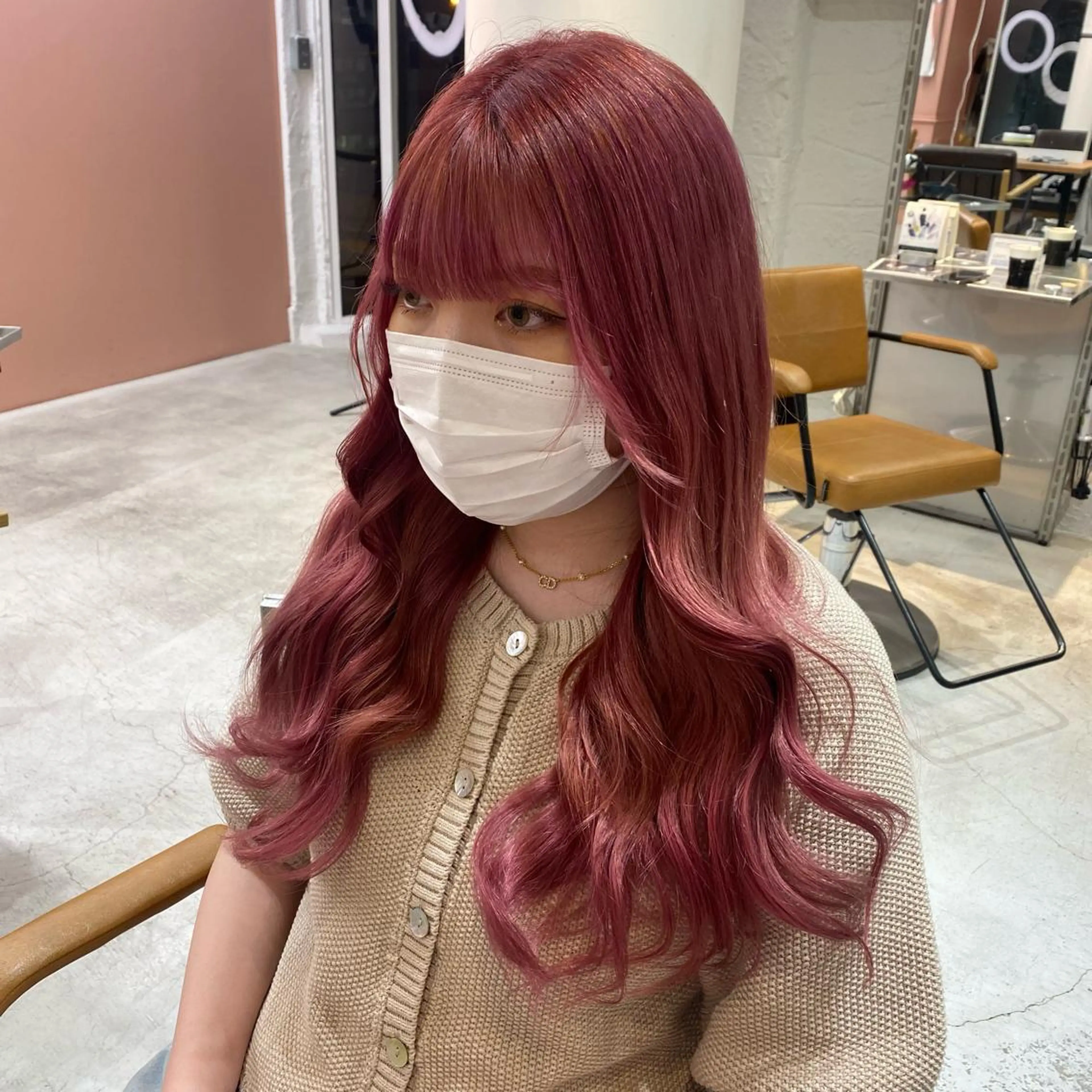 カラー カット ヘアカラー 韓国・網紅style 🦋HONOKA🦋のヘアスタイル